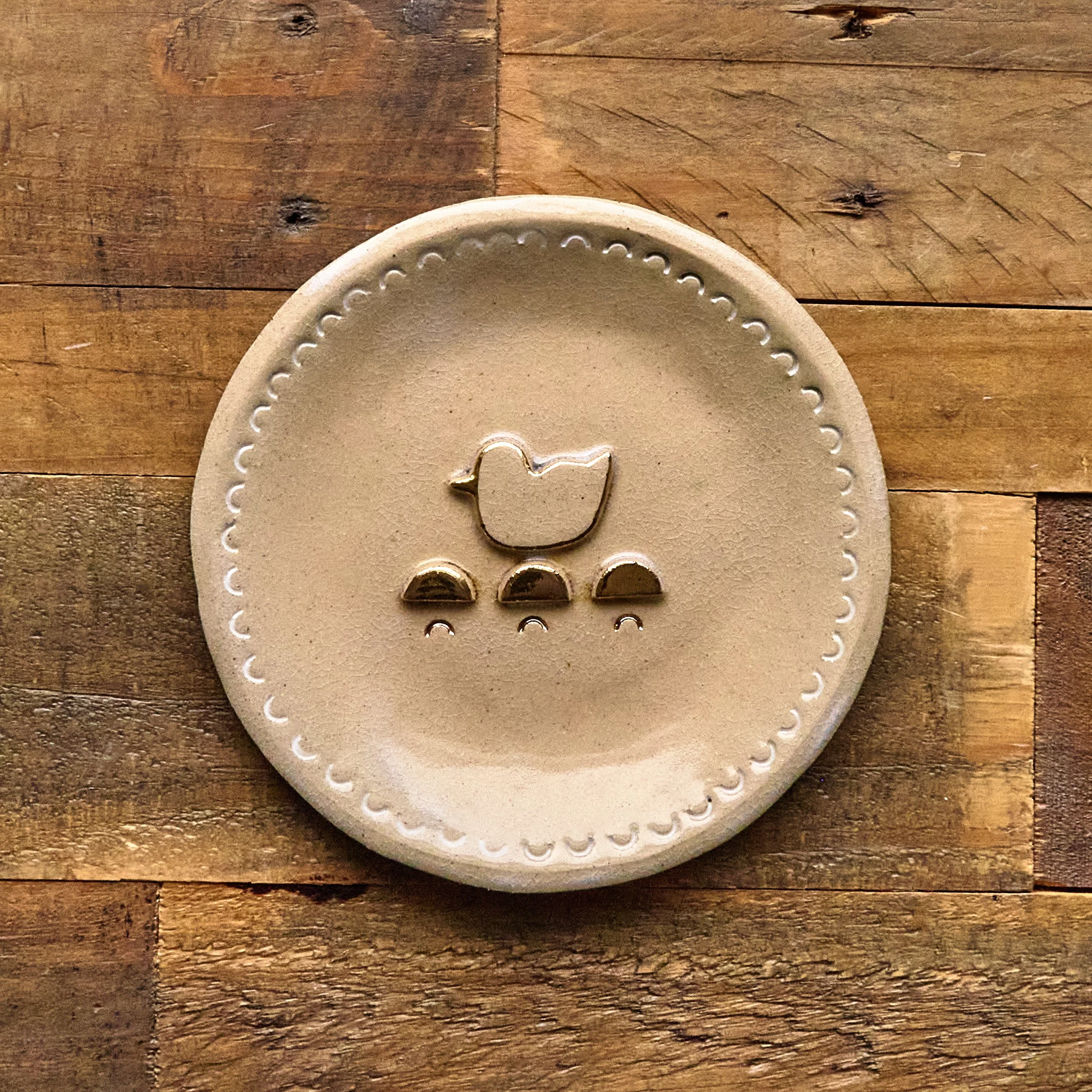 Folk Plate - Duckling