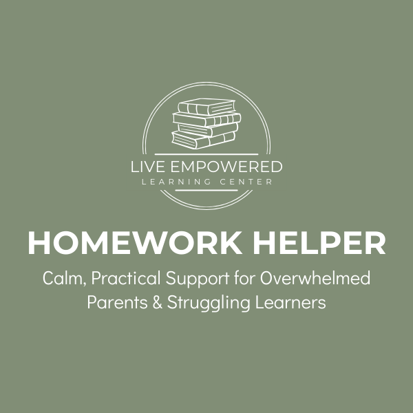 From Stress to Success: The Heart Behind Our Homework Helper Resource