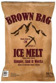 Pallet - 50lb Brown Bag Ice Melt