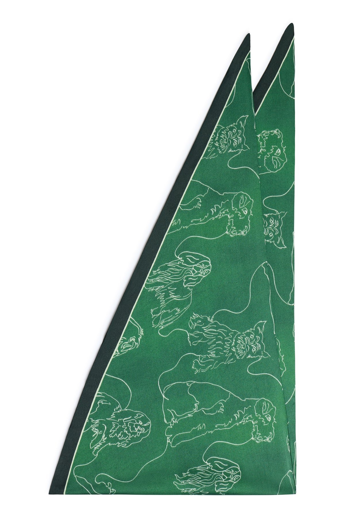 Dog Scrawl scarf