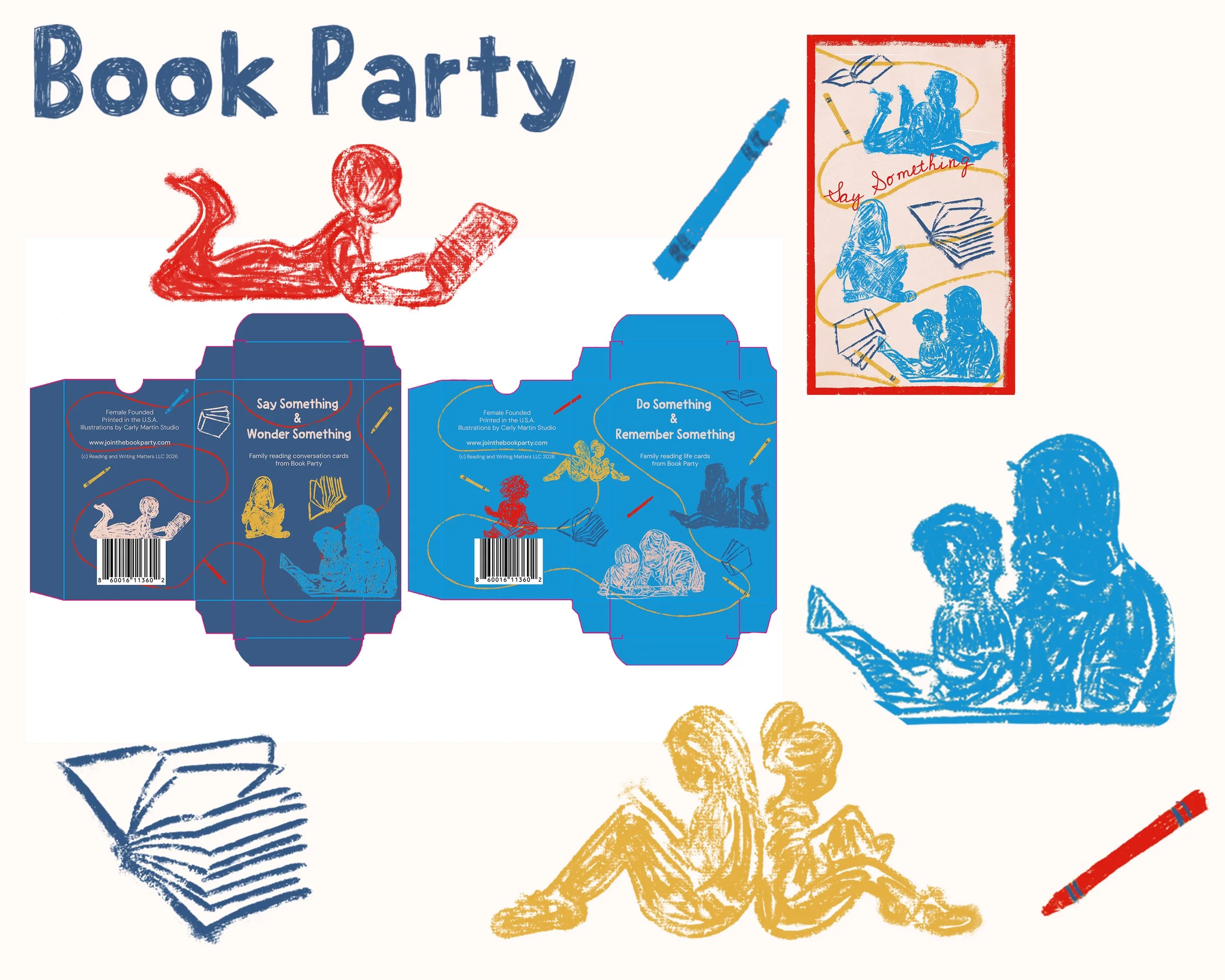 Book Party Reading Decks