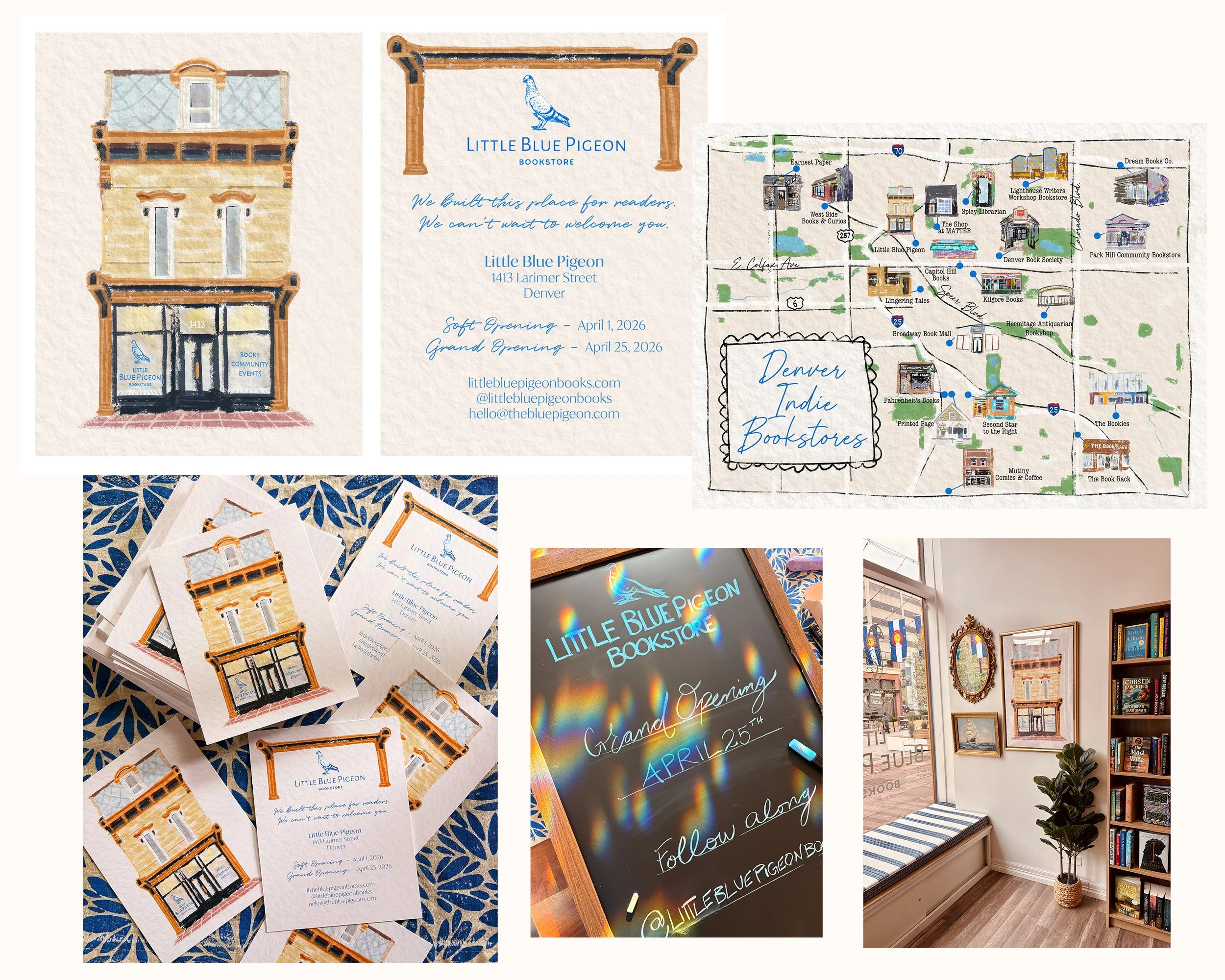 Little Blue Pigeon Bookstore