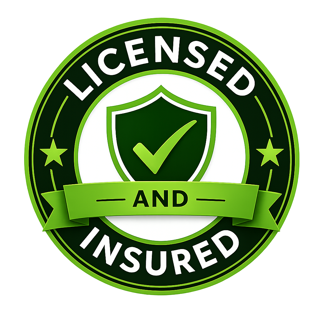 'Licensed and Insured' painting contractor