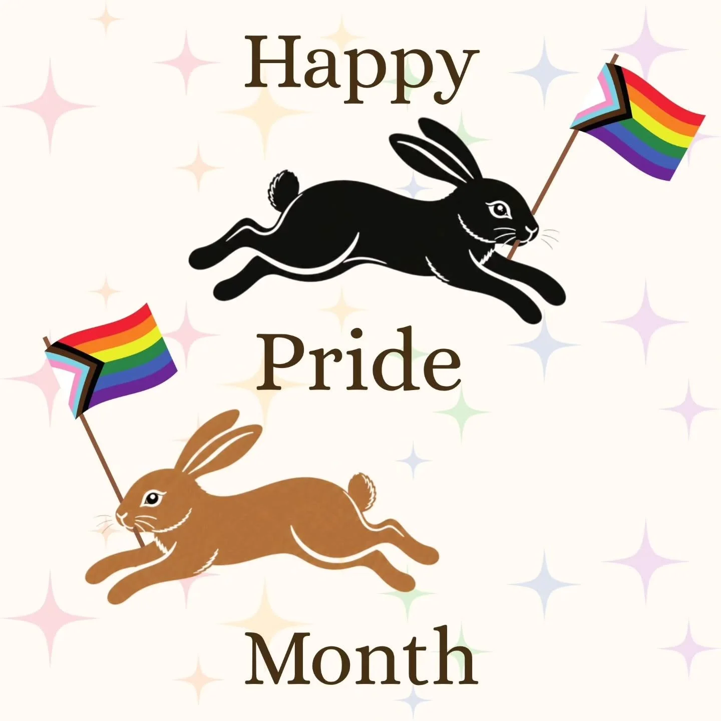 At Books &amp; Buns, we believe books, stories, writing, and bunnies are for everyone.

We are proud to support and stand beside the 2SLGBTQI+ community and celebrate the beautiful diversity of the people who make up this world.

No matter who you ar