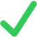 A green checkmark symbol.