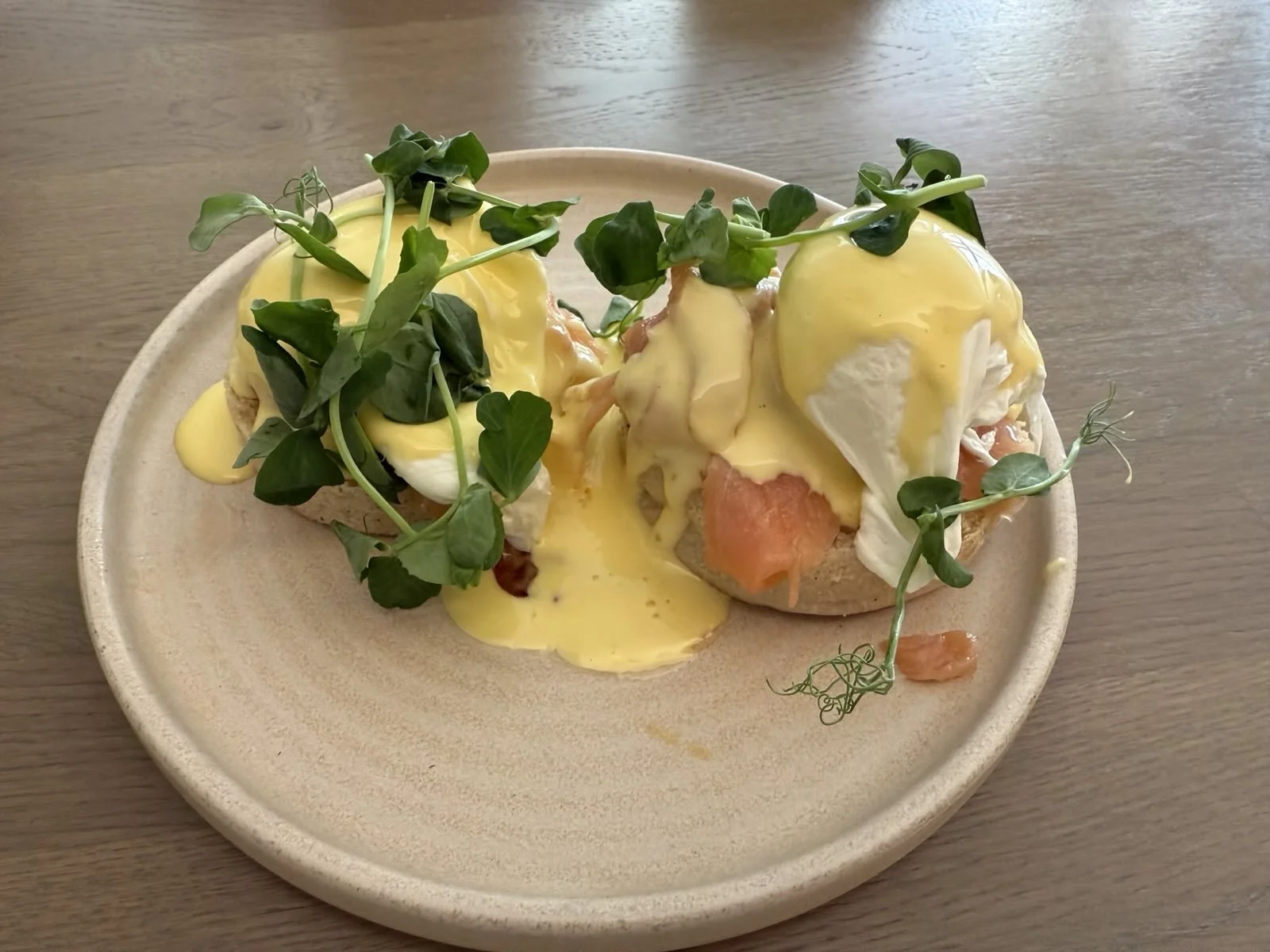 A perfect start to a day of exploration. This delicious eggs royale was a great way to fuel my body and mind for a day of adventure in Cornwall.