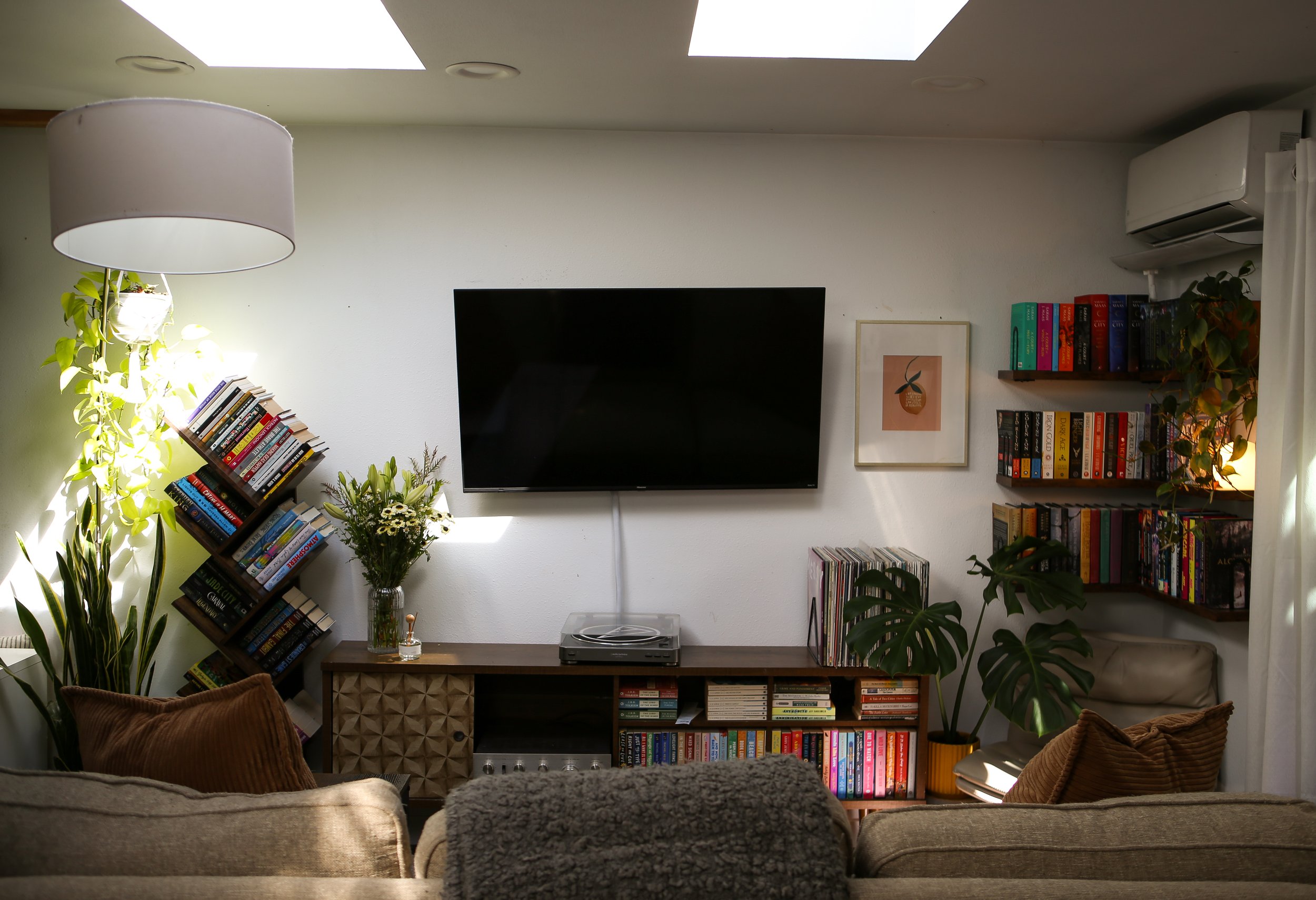 Built custom furniture for small custom studio apartment.