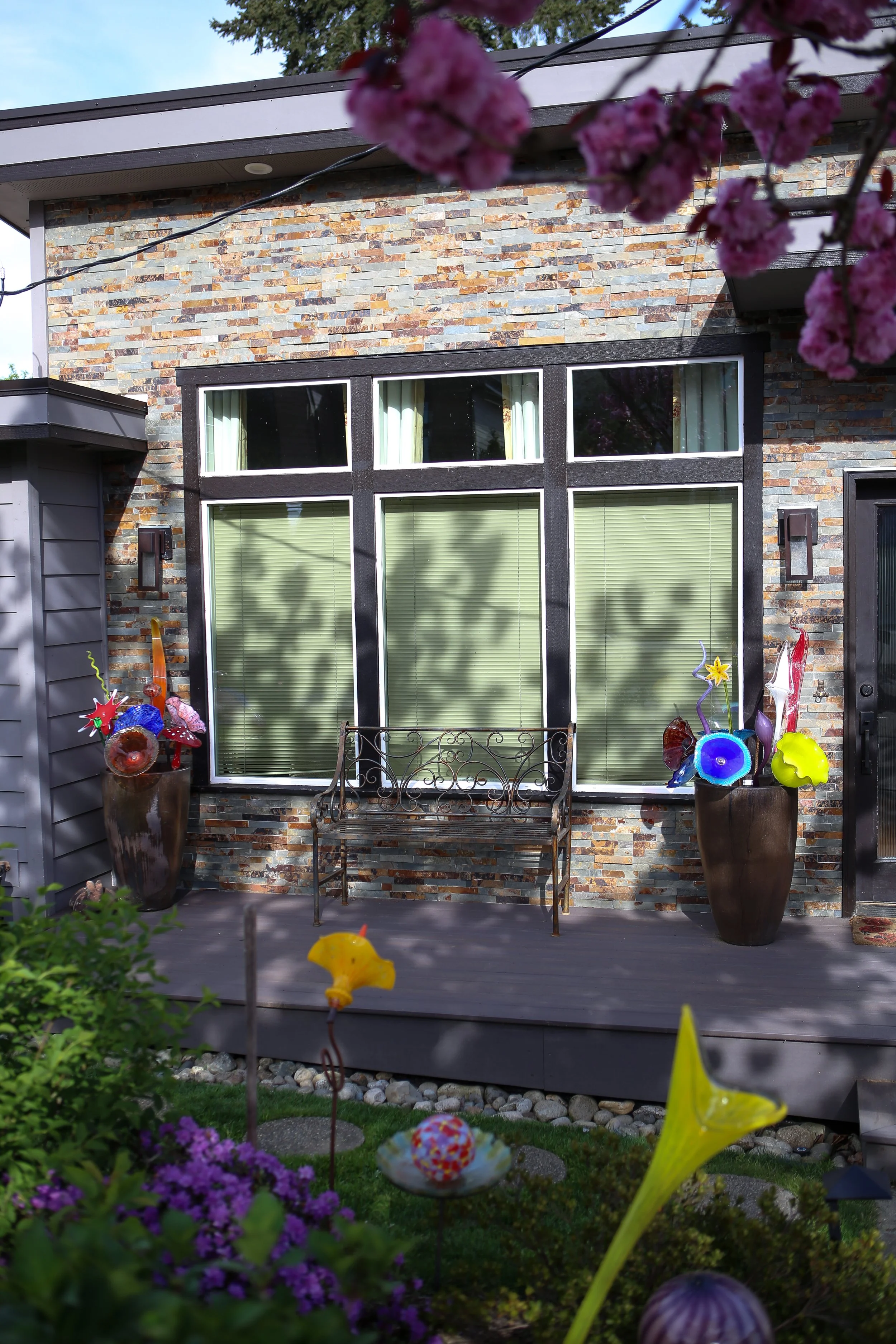 Installation of Trex, siding, windows, trim, etc.