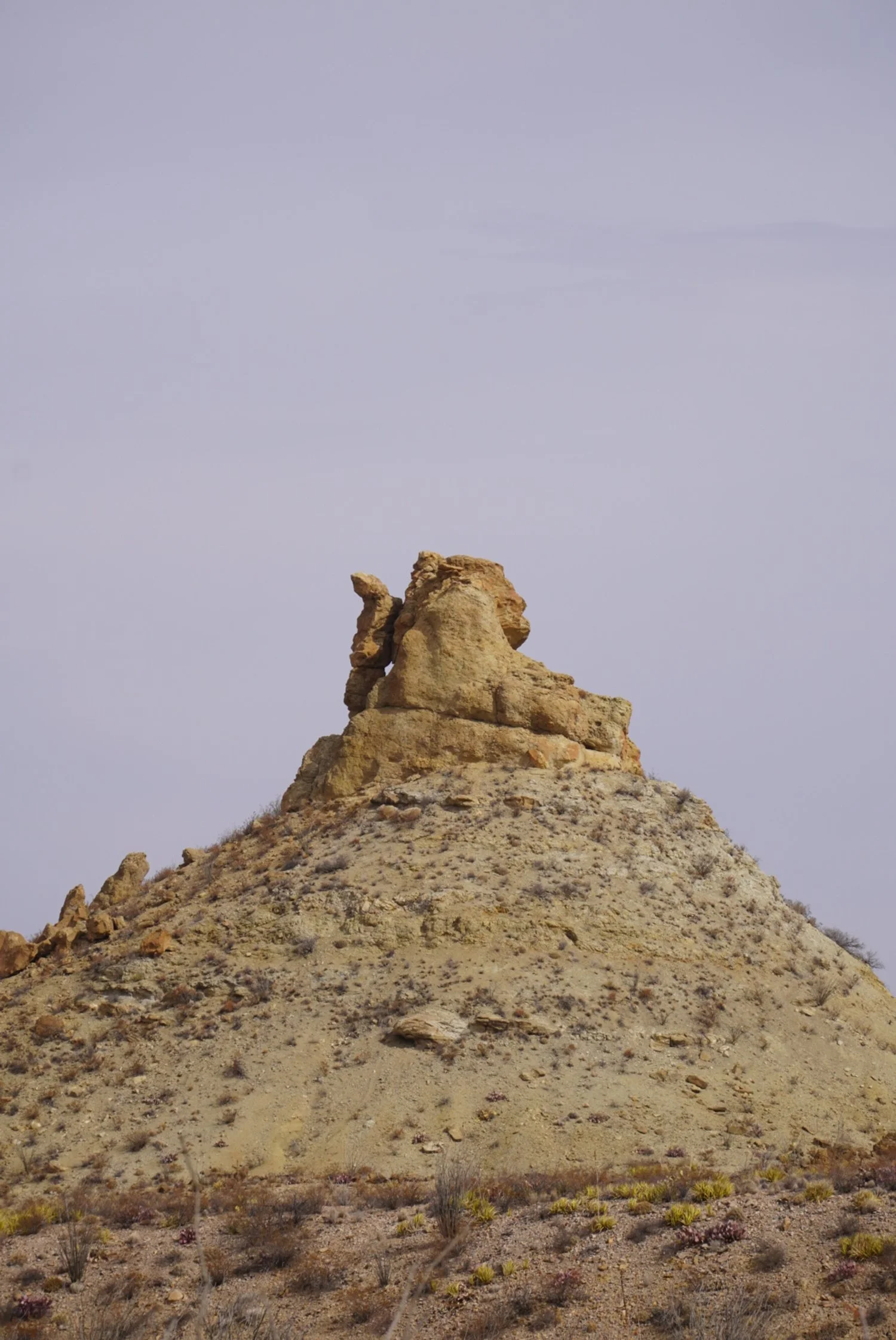 Mesa Outcropping - Big Bend National Park