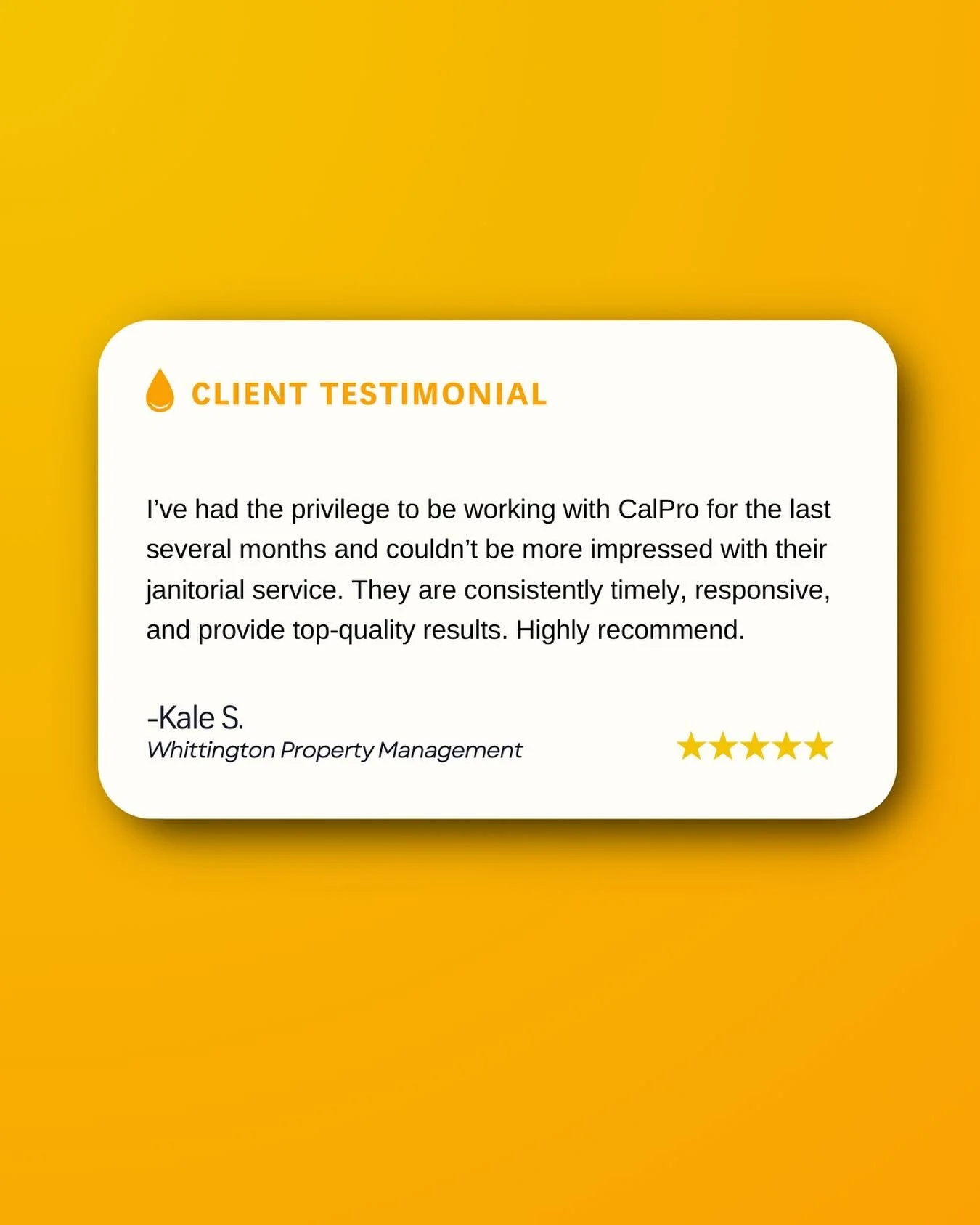 Another 5-star experience delivered ✅