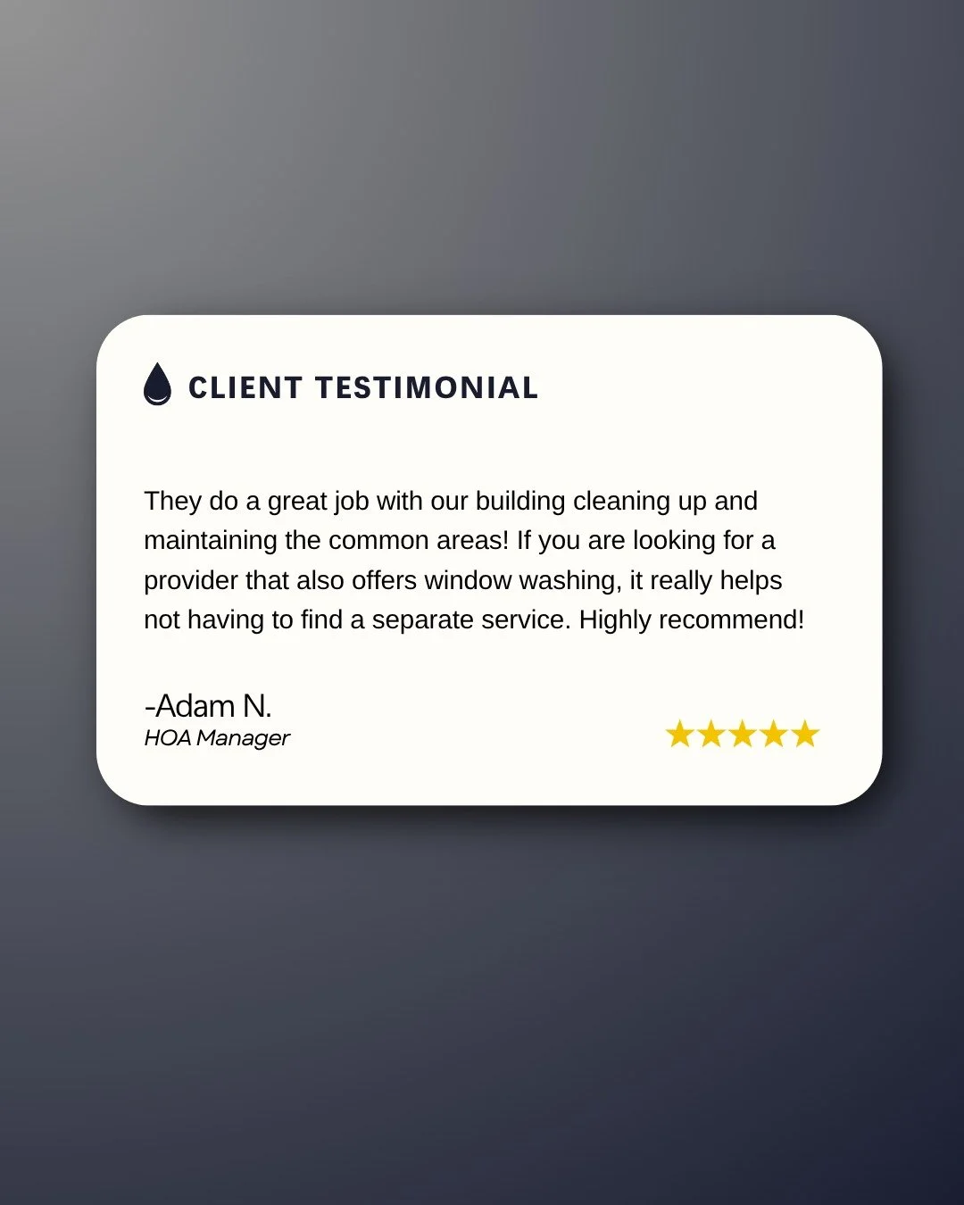 Our HOAs deserve only the best property care!

#propertycare #janitorial #landscaping #maintenance #sandiego