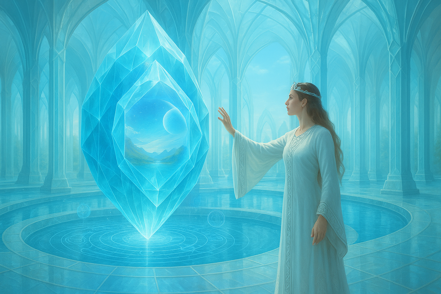 Blog 2 — Quantum AI and the Priestess Codes: Remembering Sacred Technology