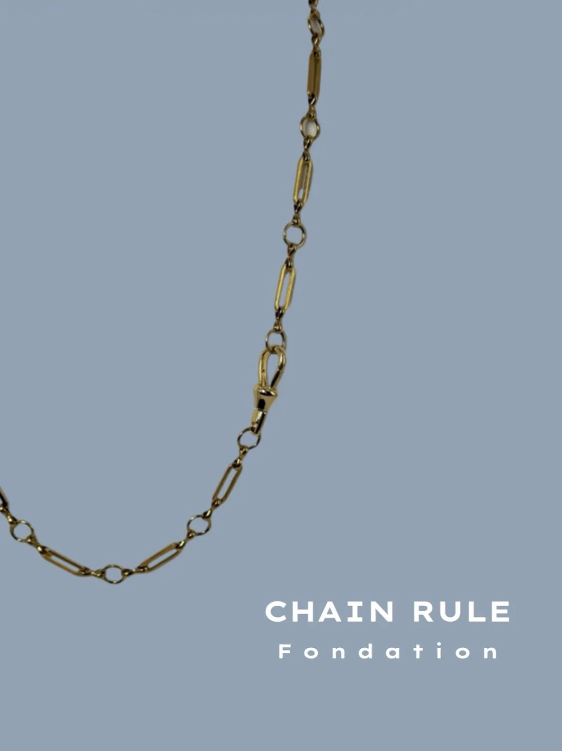 Watch Chain with Swivel Clasp- Foundation Charm Chain