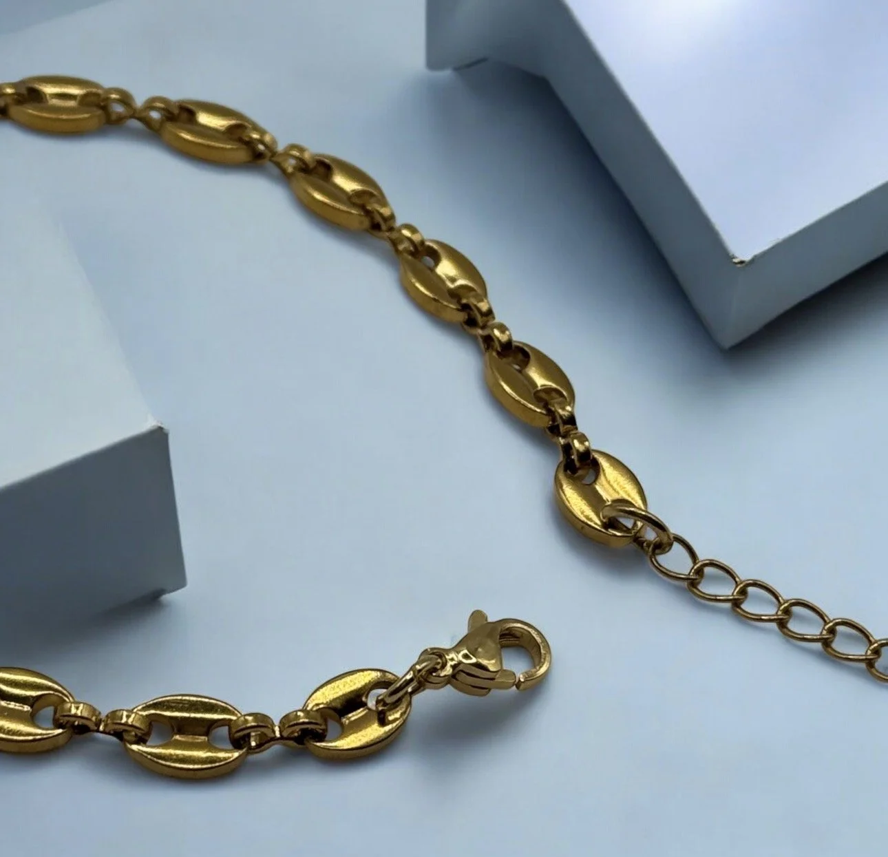 Puffy Mariner Chain Bracelet
