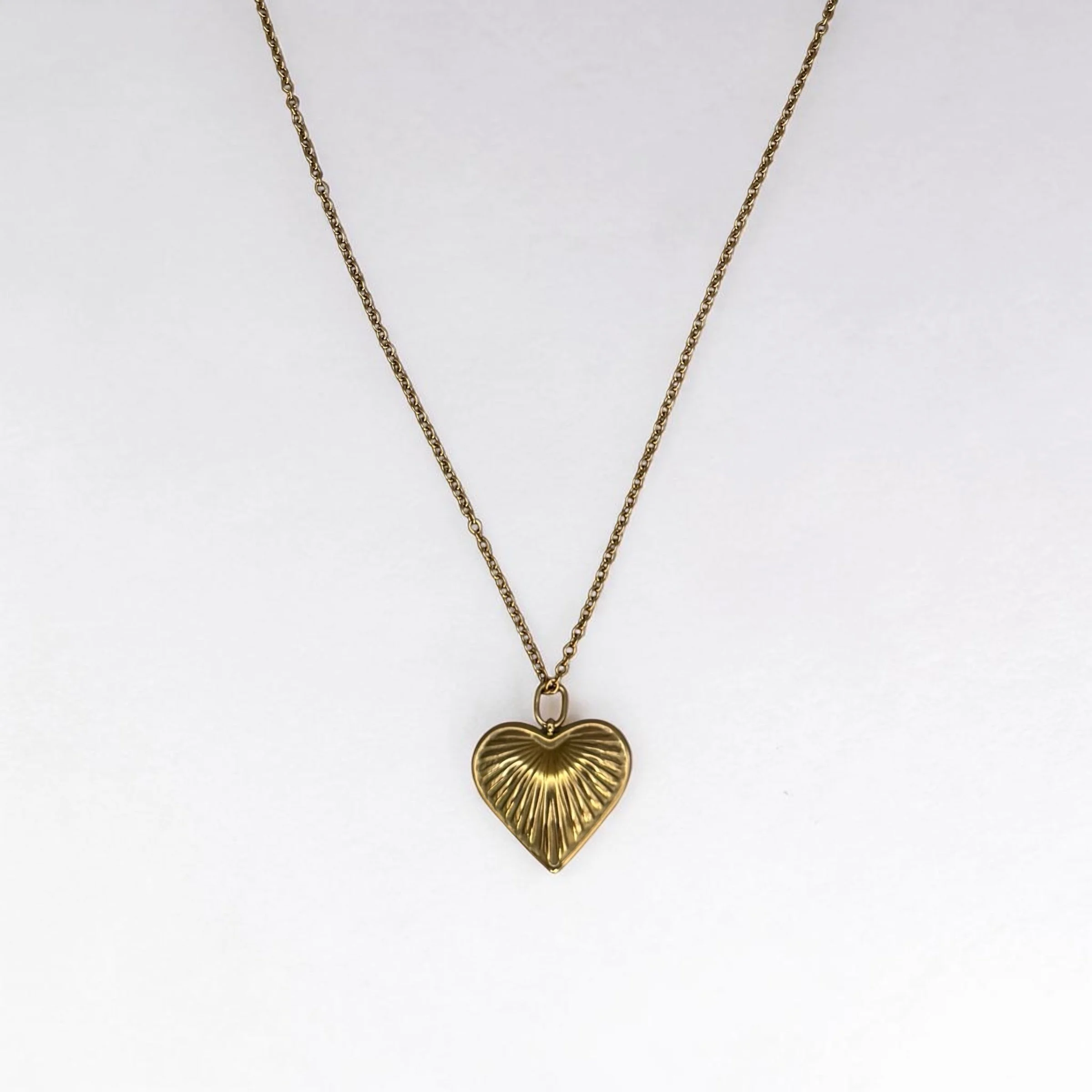 Gold Heart Necklace