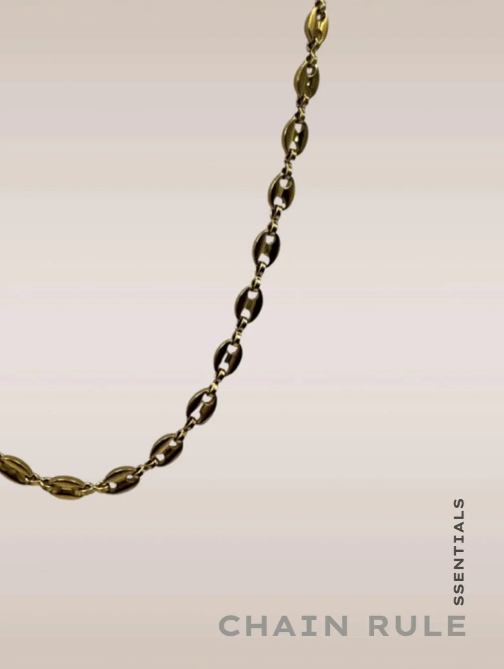 Puffy Mariner Chain Necklace