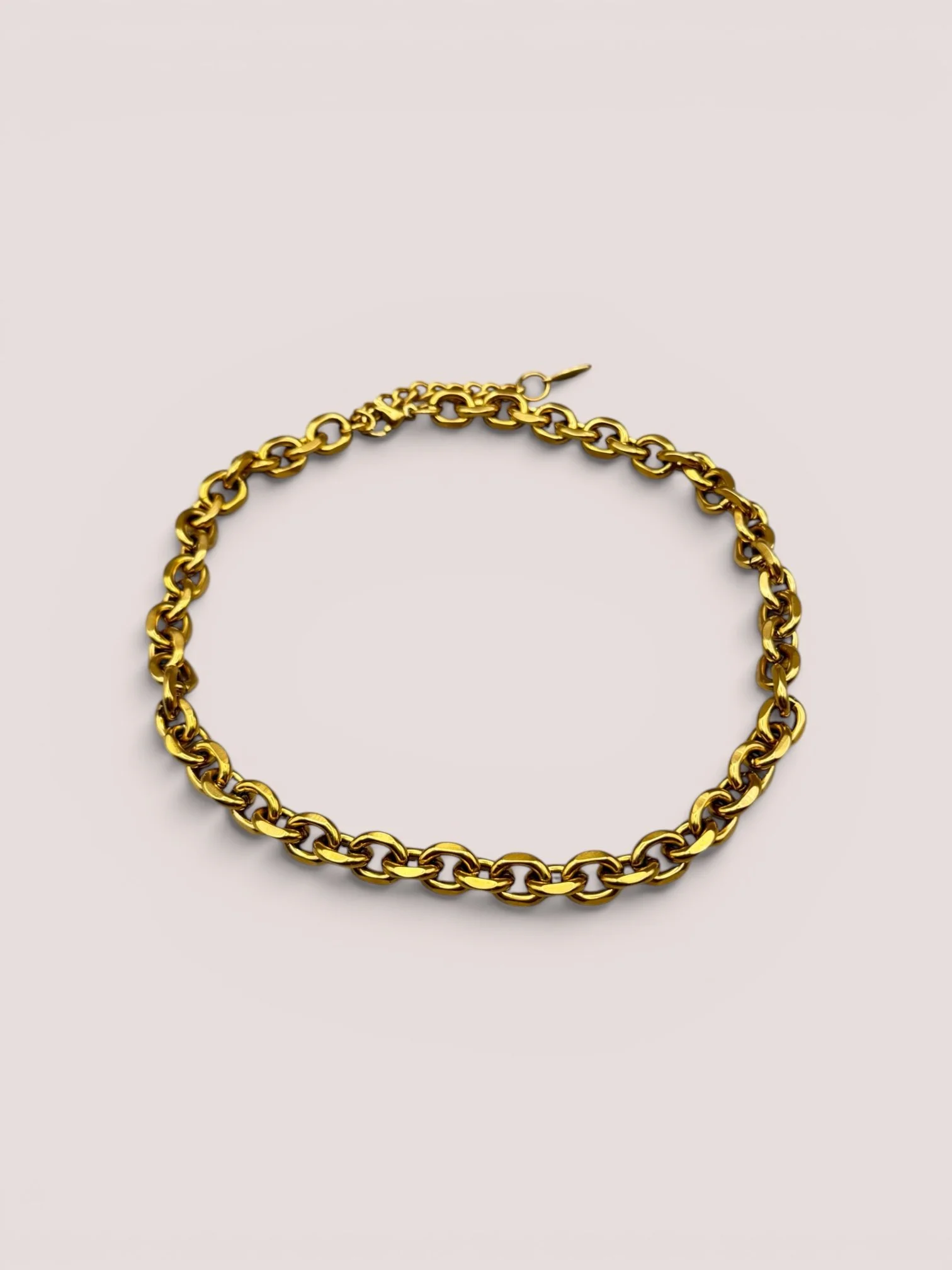 Chunky Rolo Chain Necklace