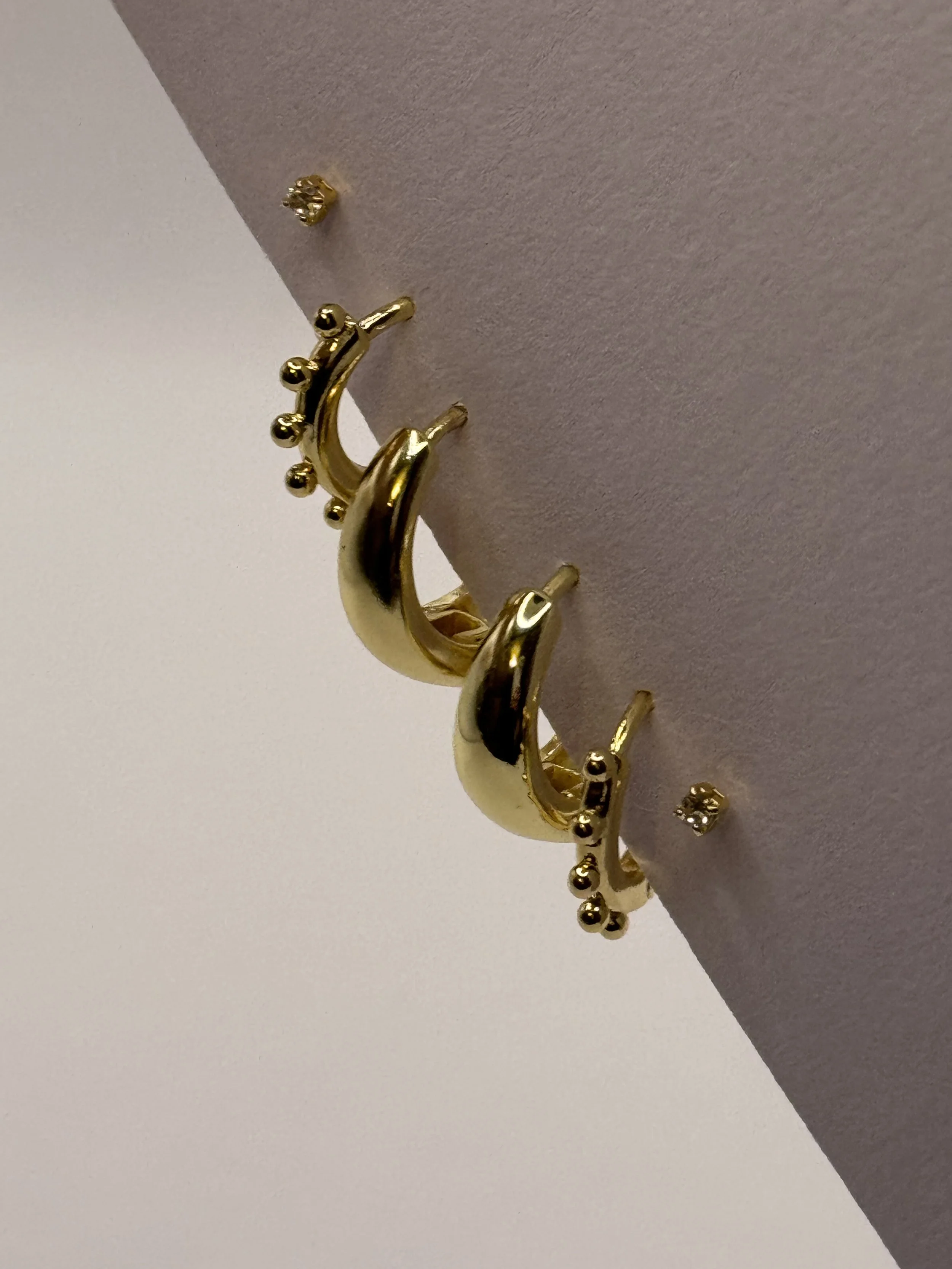 Everyday Hoops and stud Trio