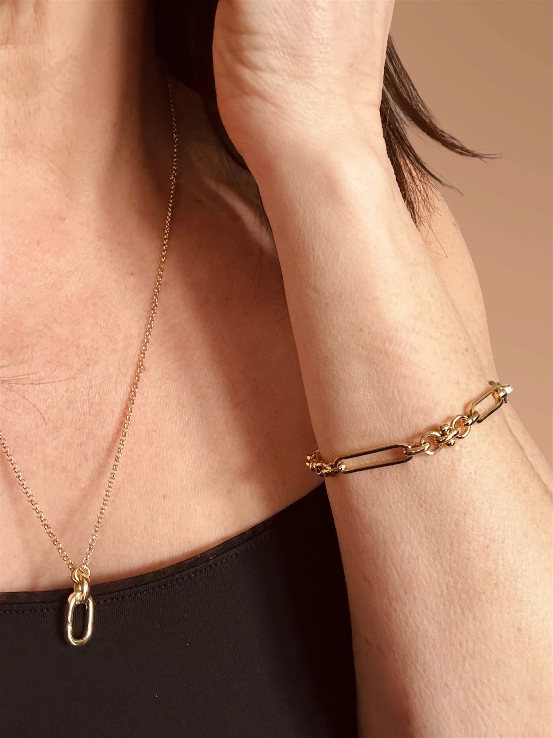 Trombone Chain Bracelet