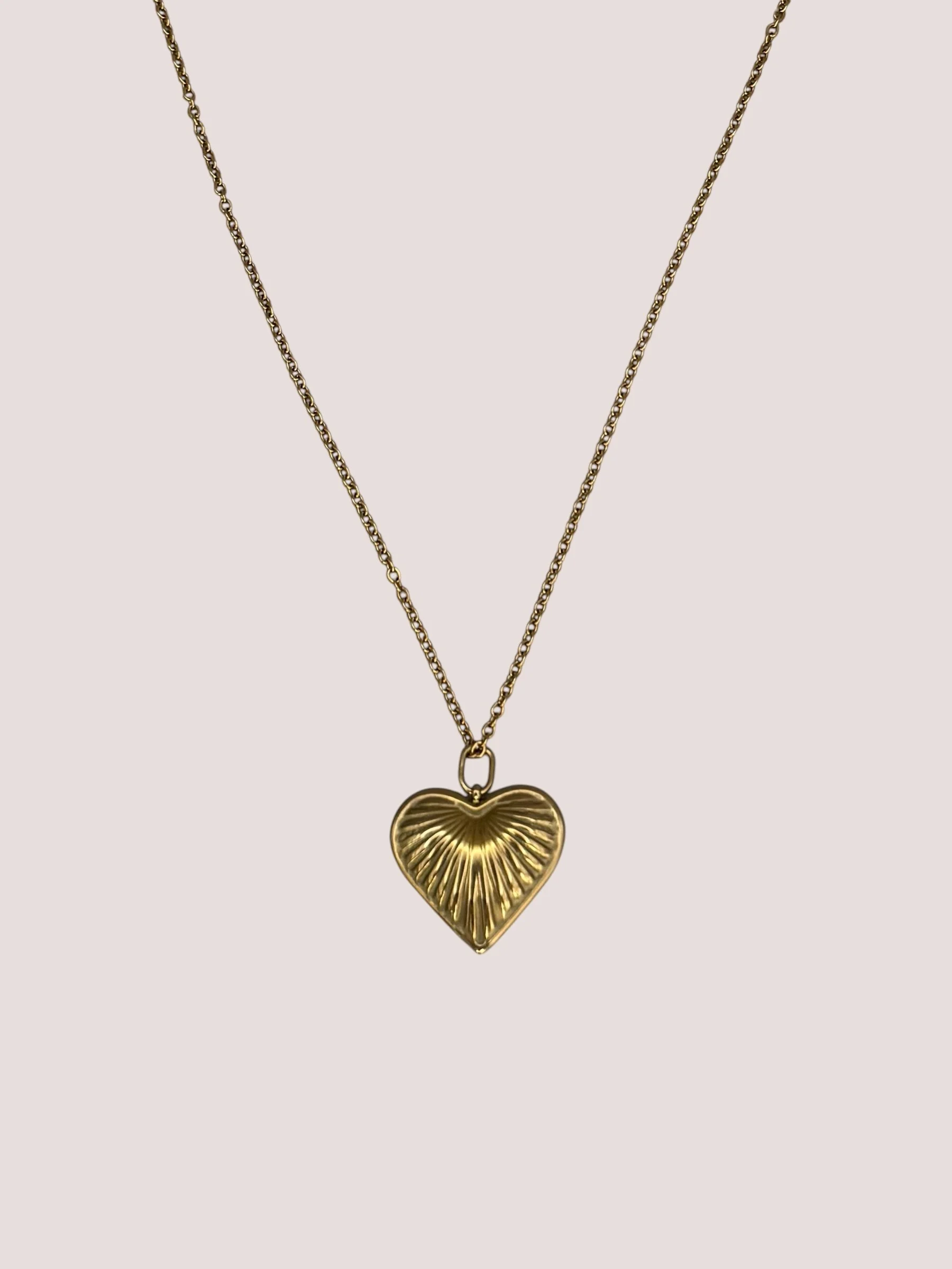 Gold Heart Necklace
