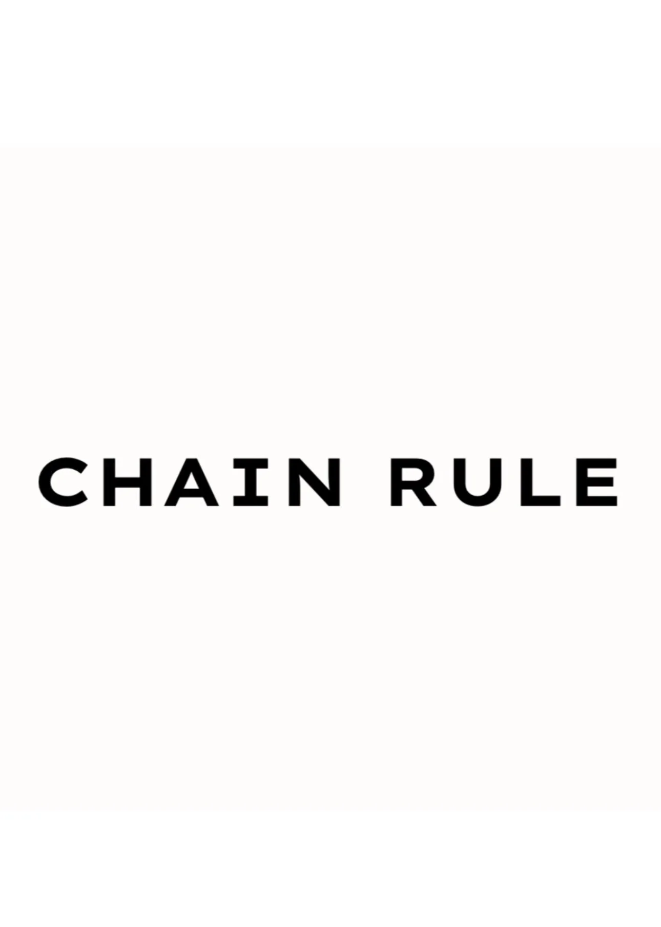 Chain Rule Jewellery 