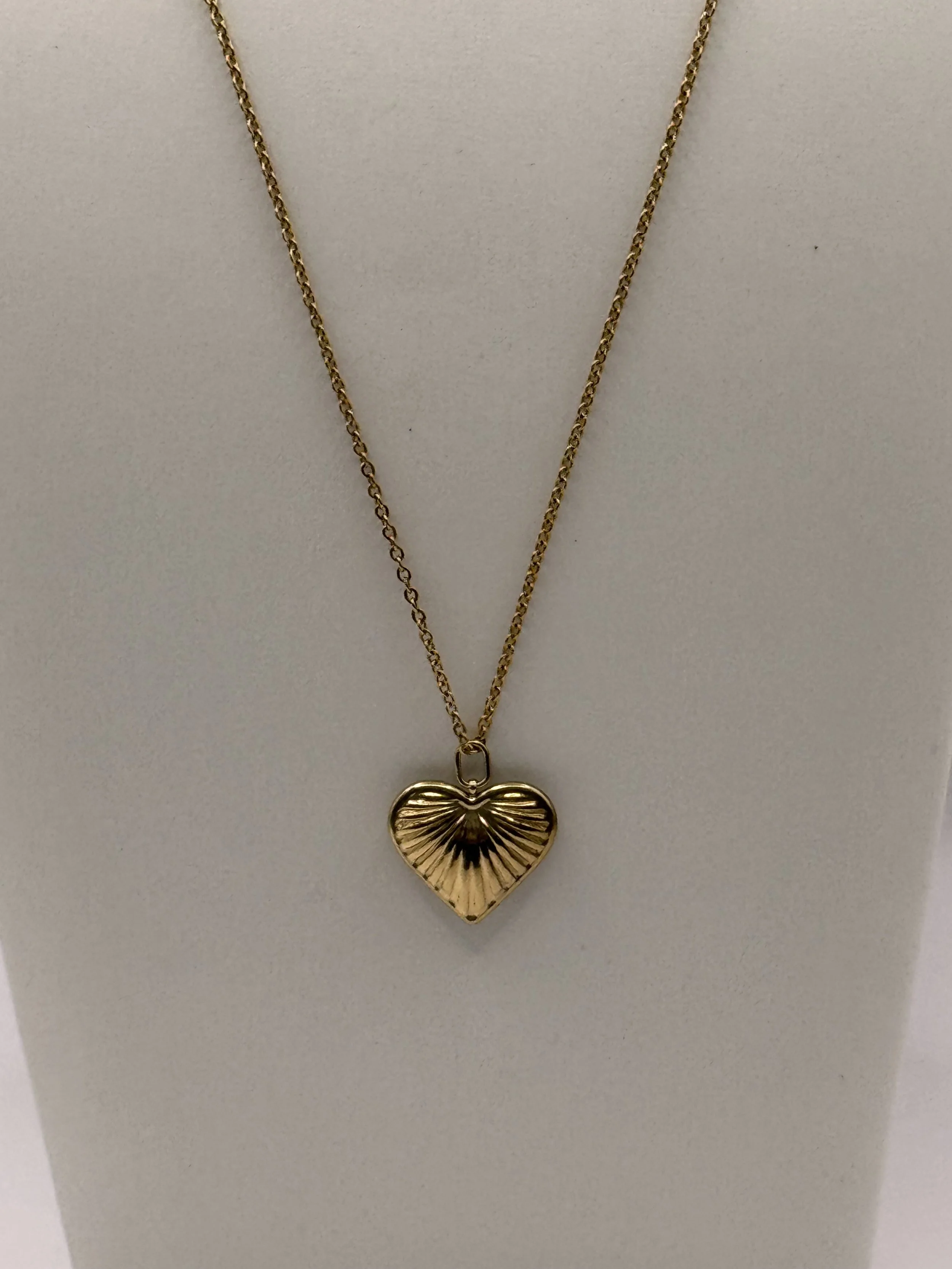 Gold Heart Necklace
