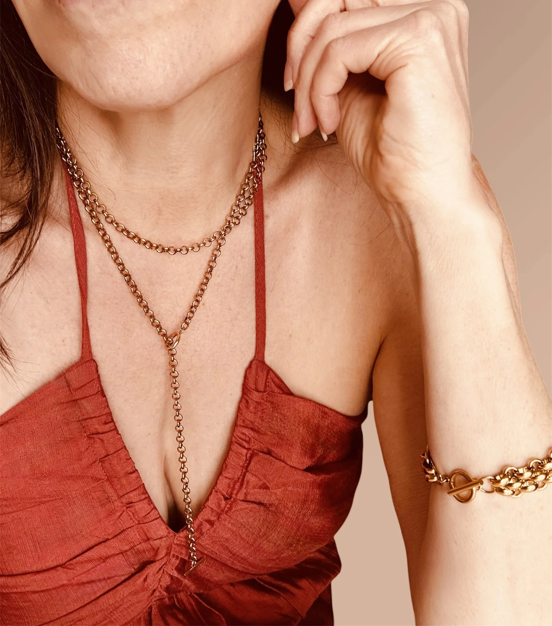 The Wrap Lariat Necklace - Longer Length