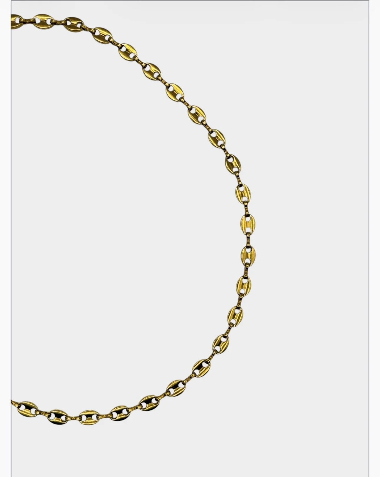 Puffy Mariner Chain Necklace