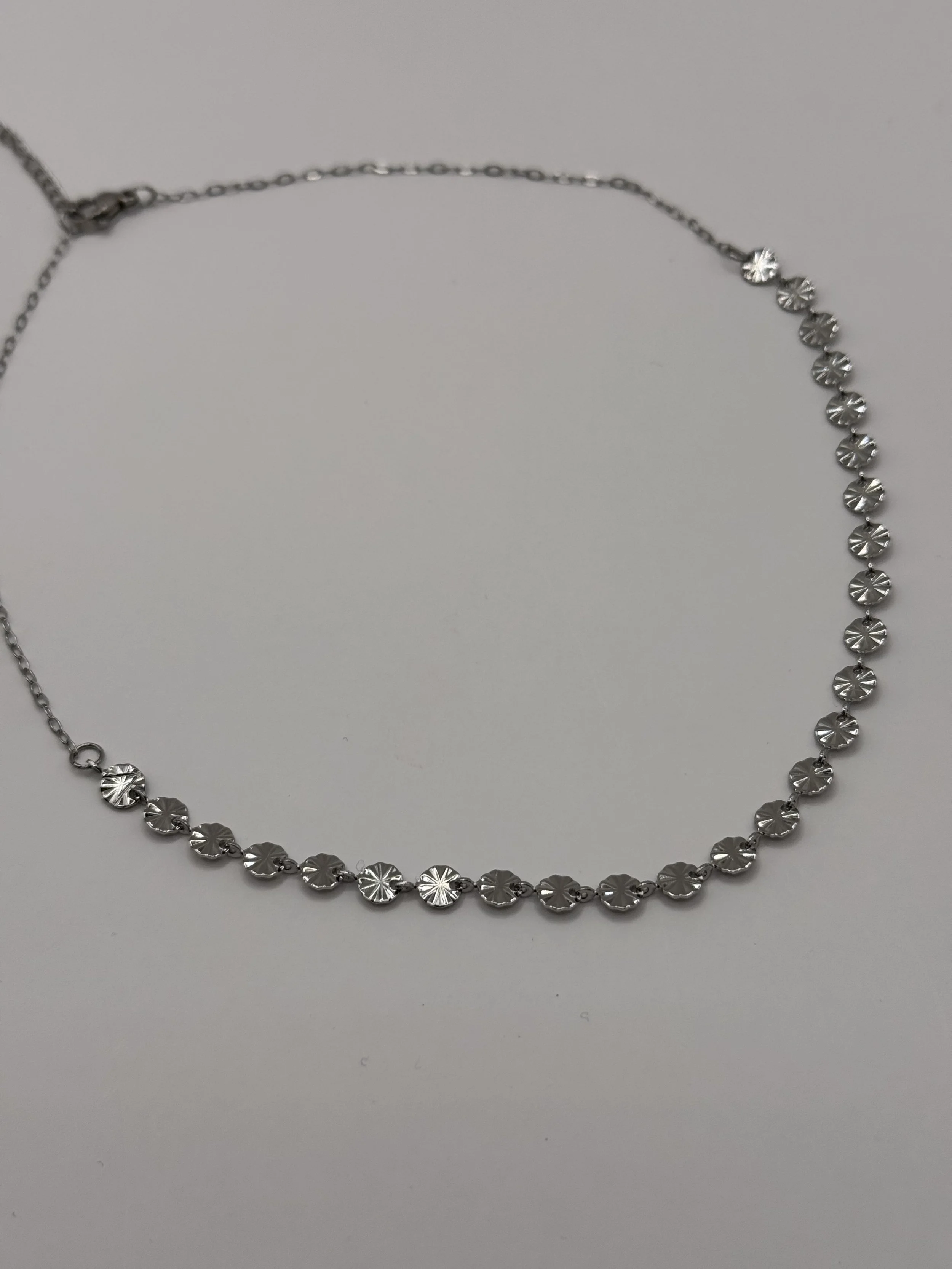 Silver Snowflake Chain