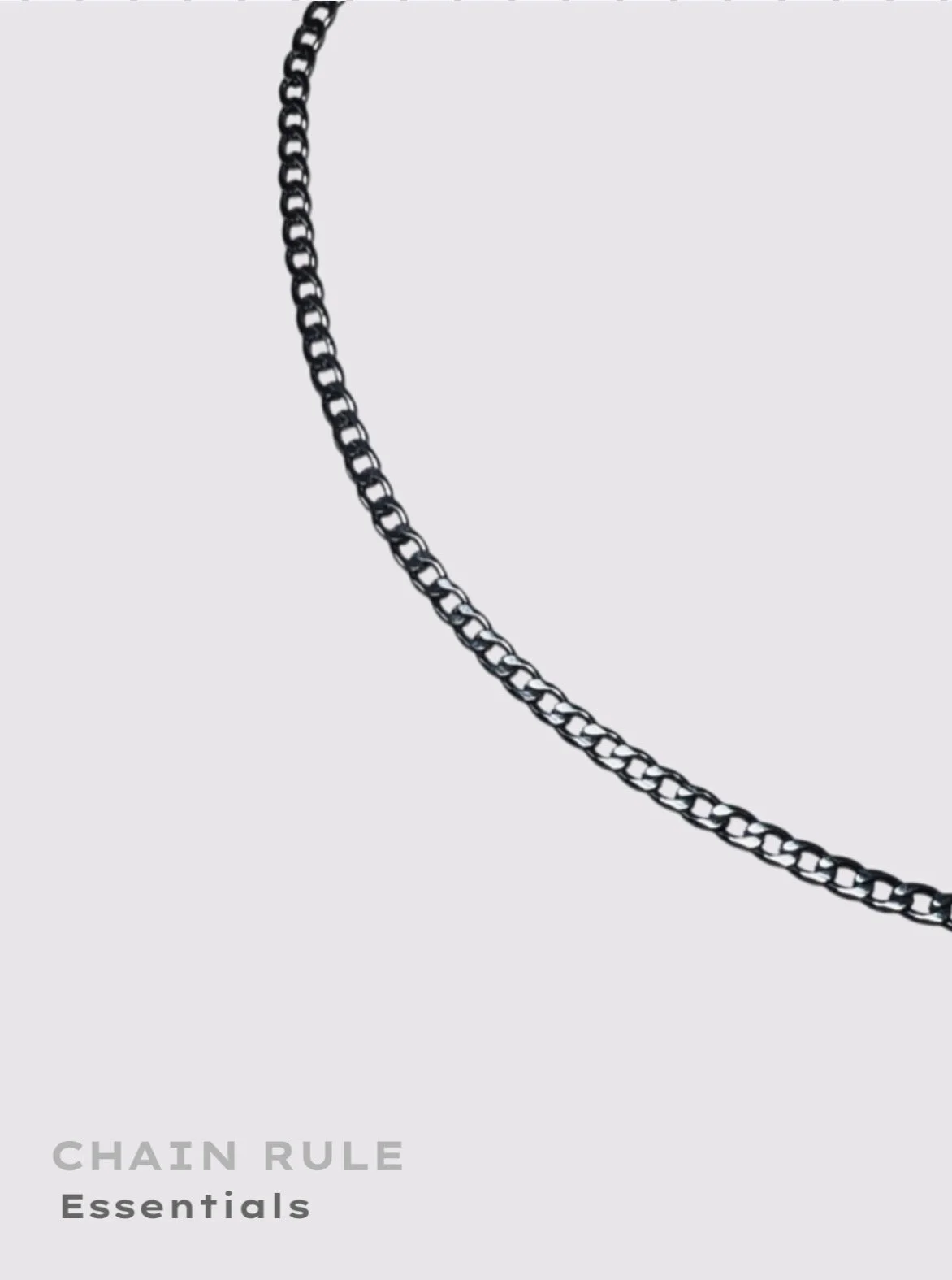 Silver Curb Chain