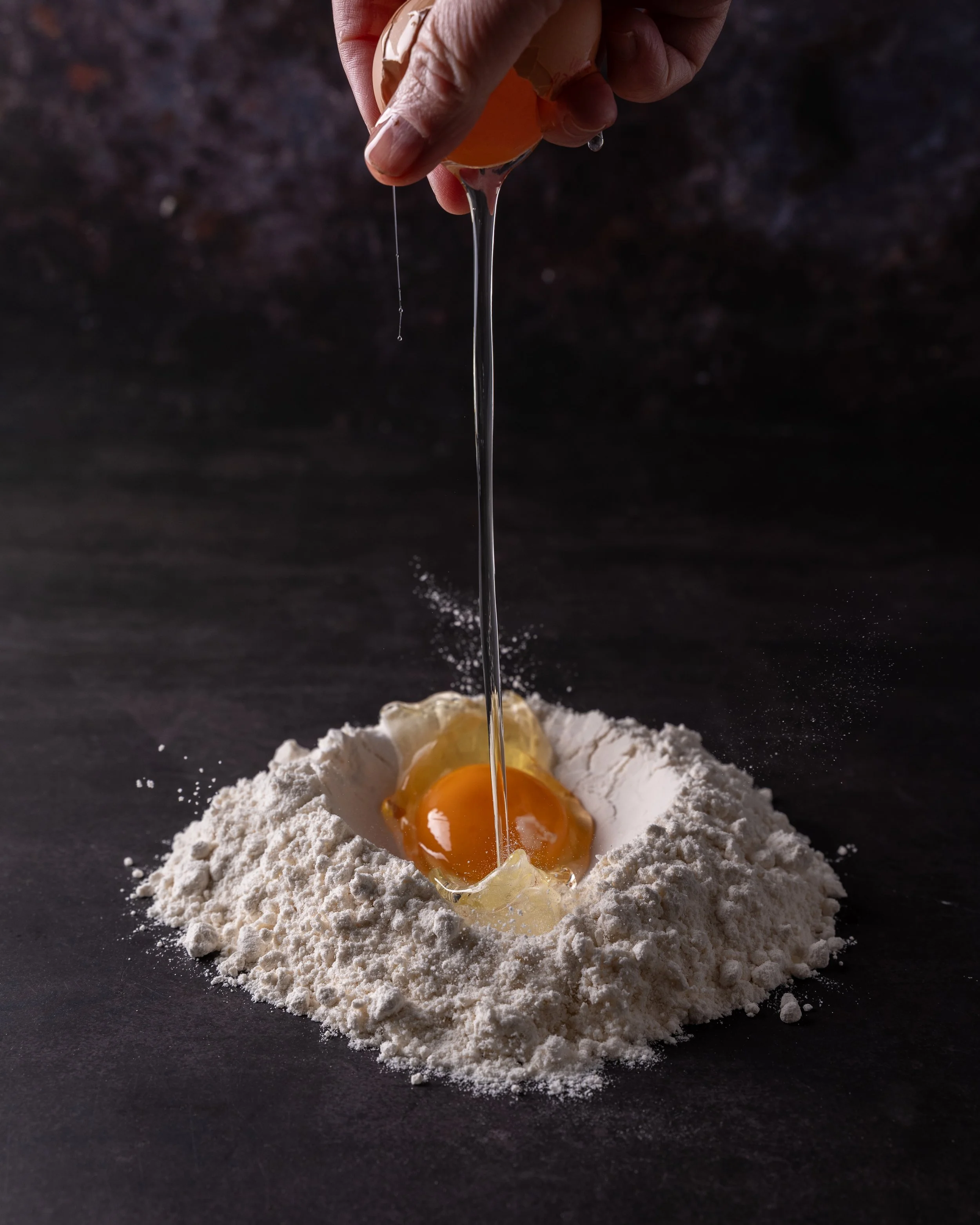 E is for Egg Noodles
