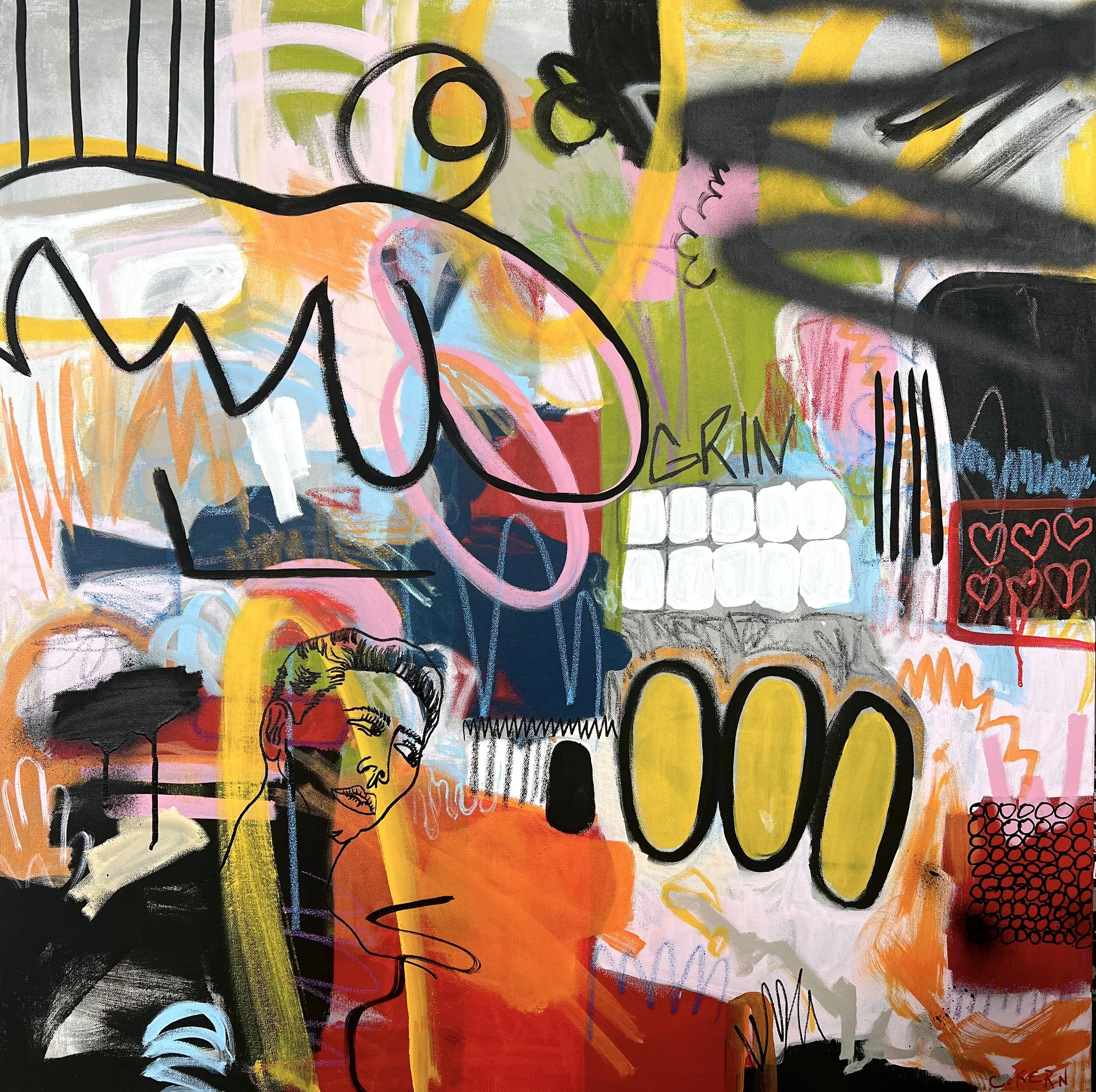 Brick Lane 36x36 SOLD