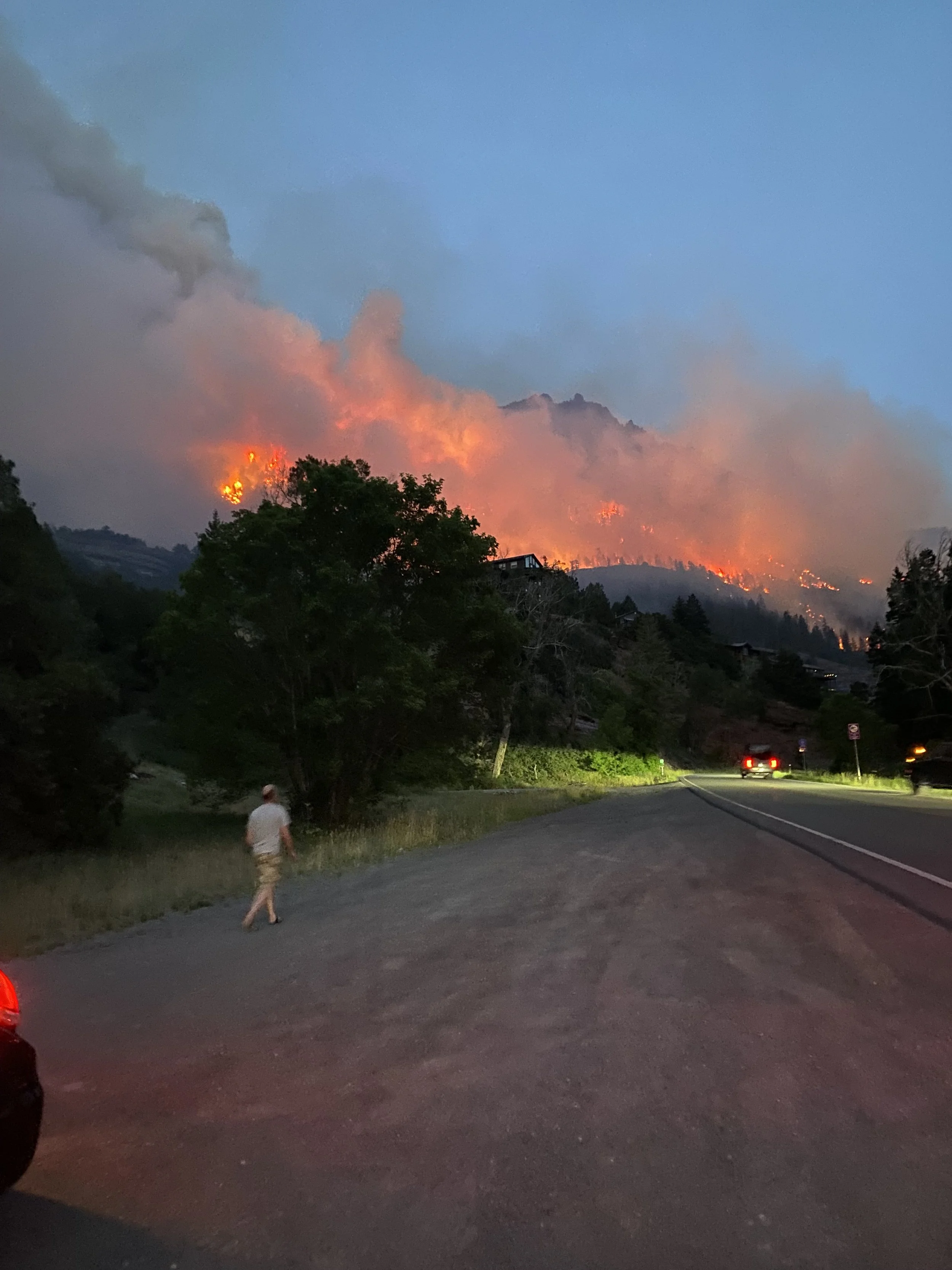 Hurt Fingers and Wildfires