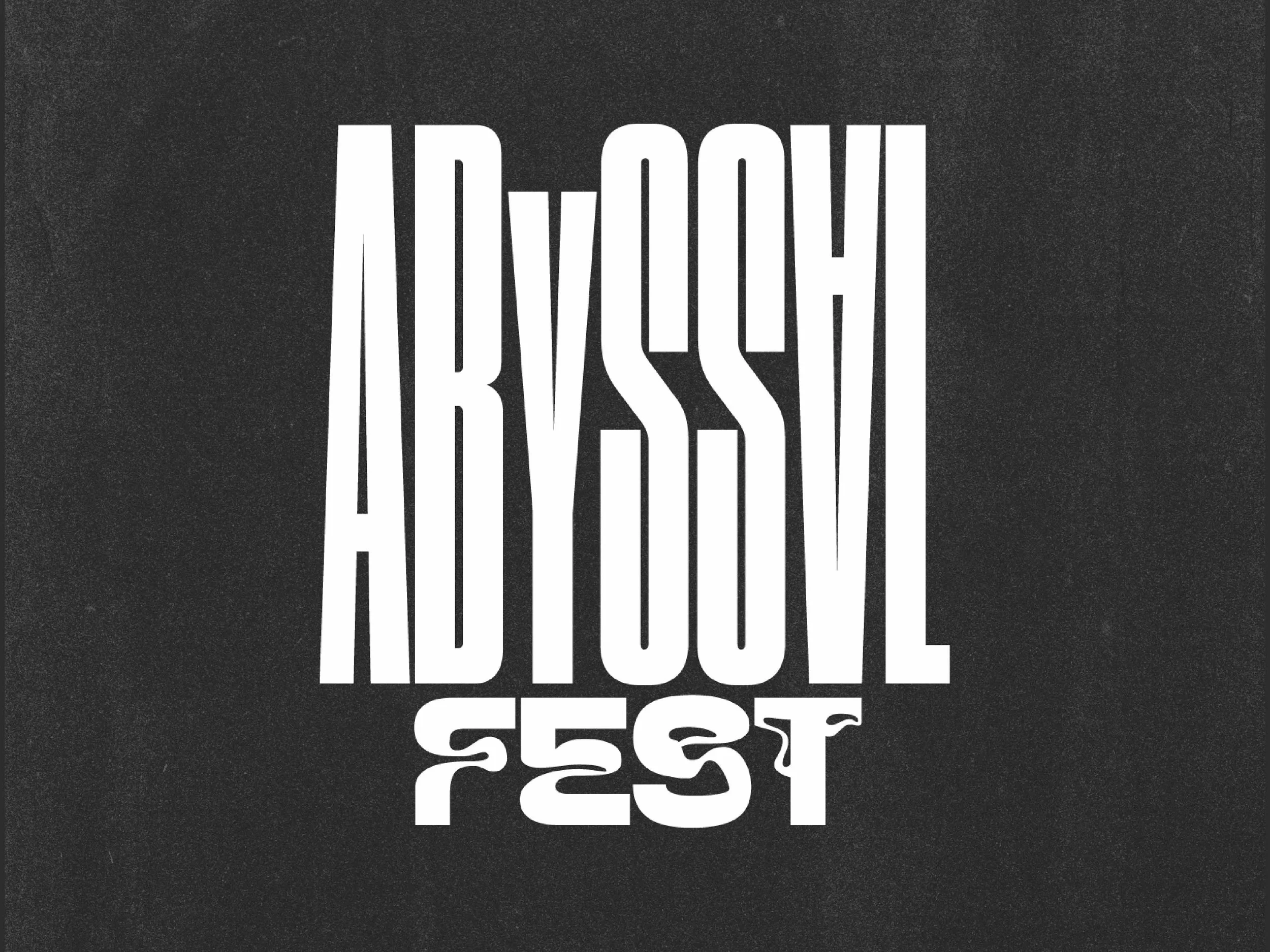 Black background with white vertically oriented text that reads "ARSKY CITY FEST".