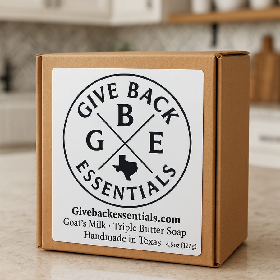 Give Back Essentials Goat's Milk + Triple Butter Soap (Copy) (Copy) (Copy) (Copy) (Copy) (Copy) (Copy) (Copy) (Copy) (Copy) (Copy)