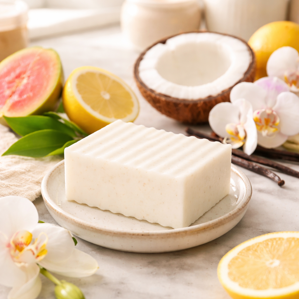 Orchid Isle - Goat's Milk + Triple Butter Soap