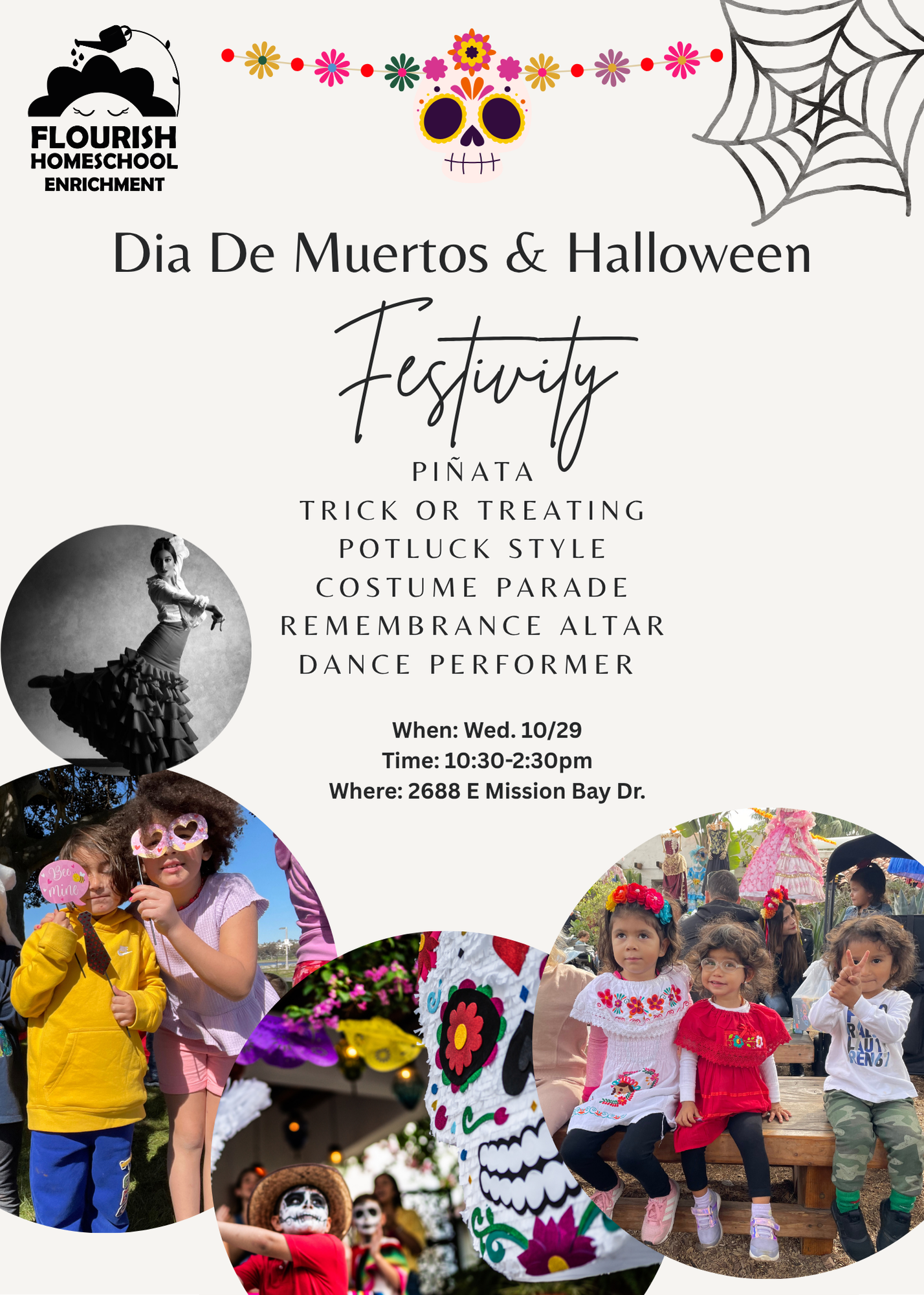 Dia de Muertos & Halloween Festivity