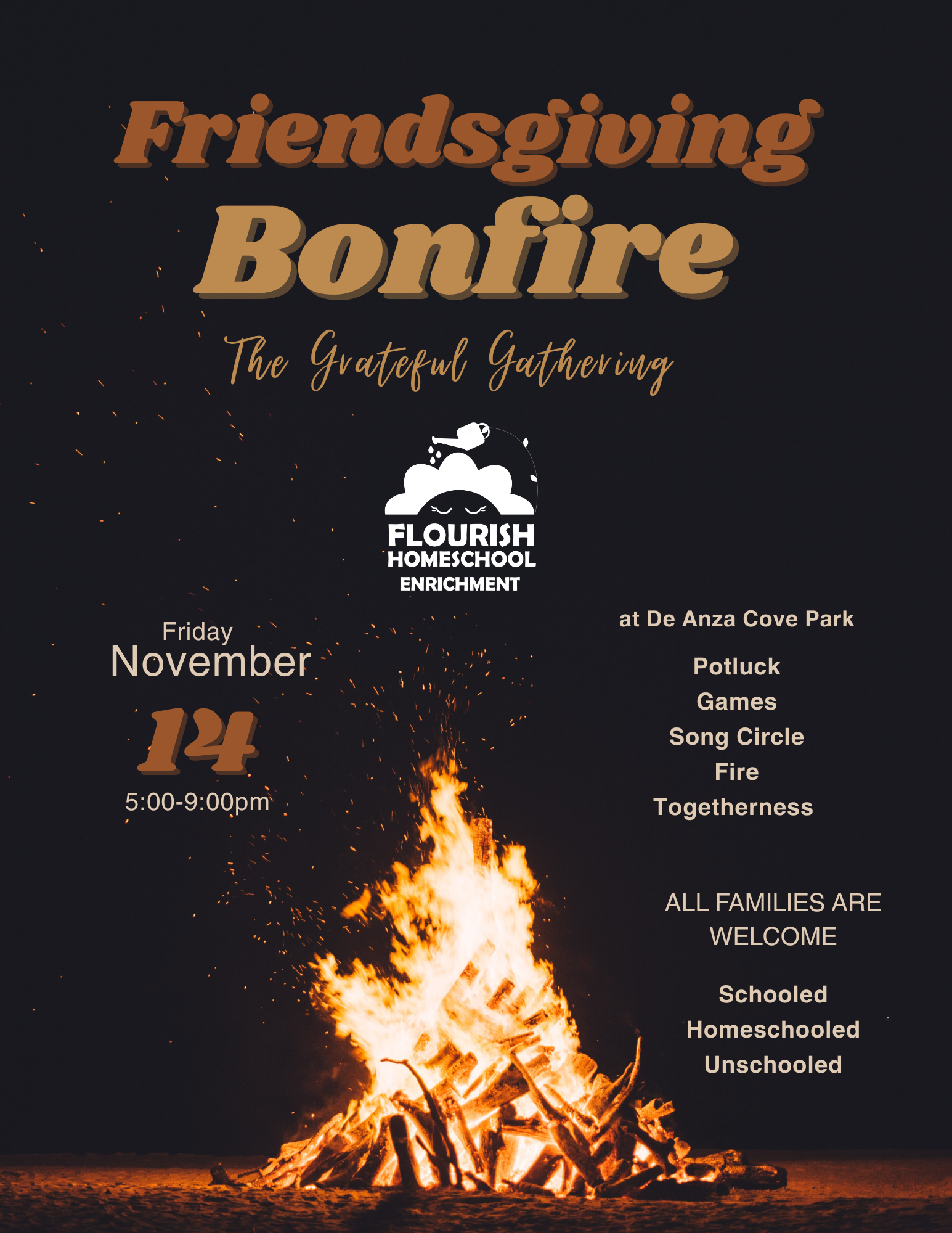 Friendsgiving Bonfire