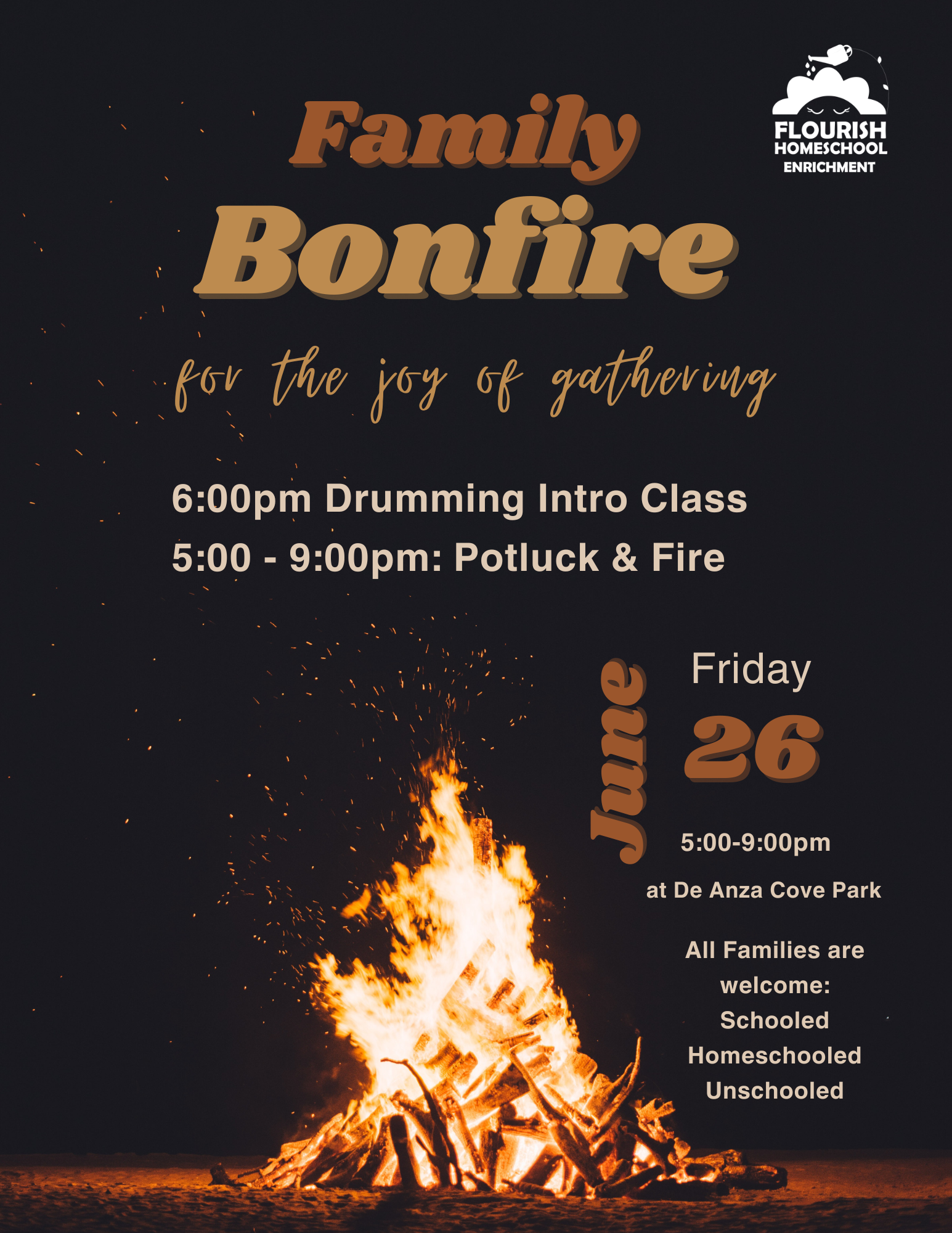 BONFIRE & DRUMMING CLASS