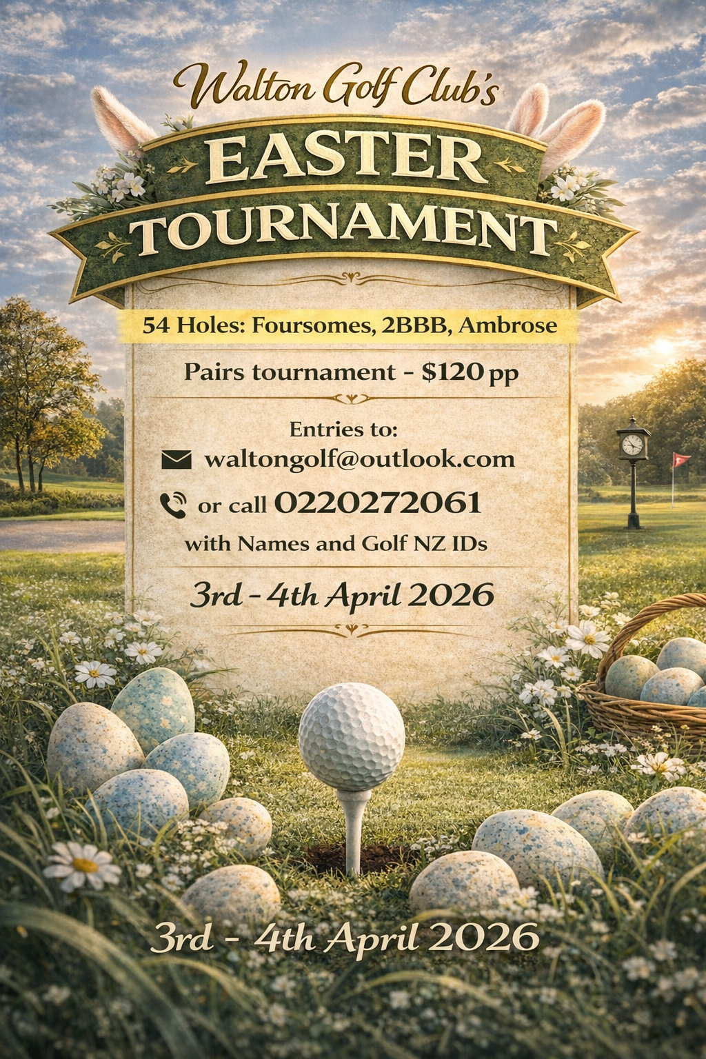 Easter Best Ball and Foursomes