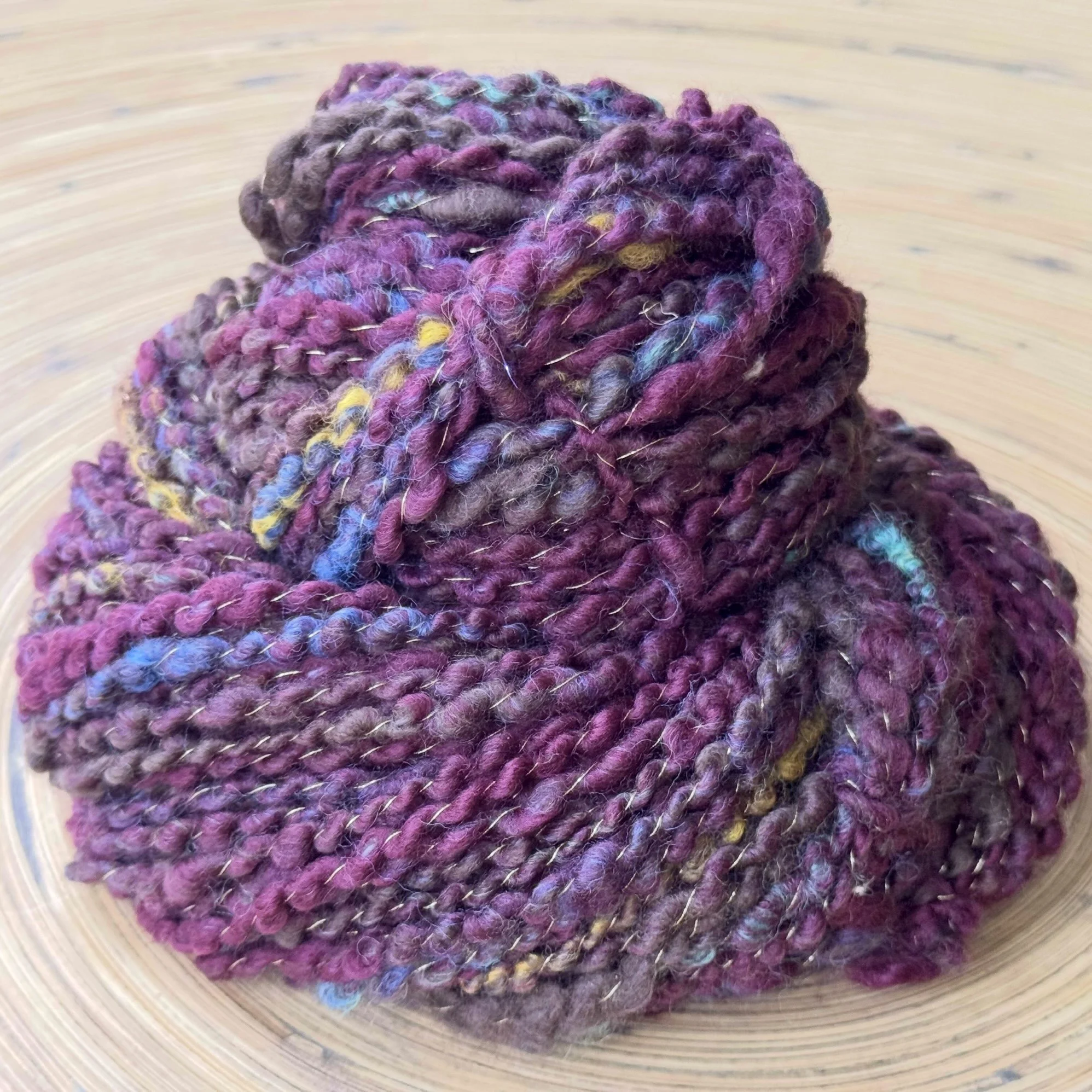 ‘Regal Regan’ Handspun Art Yarn