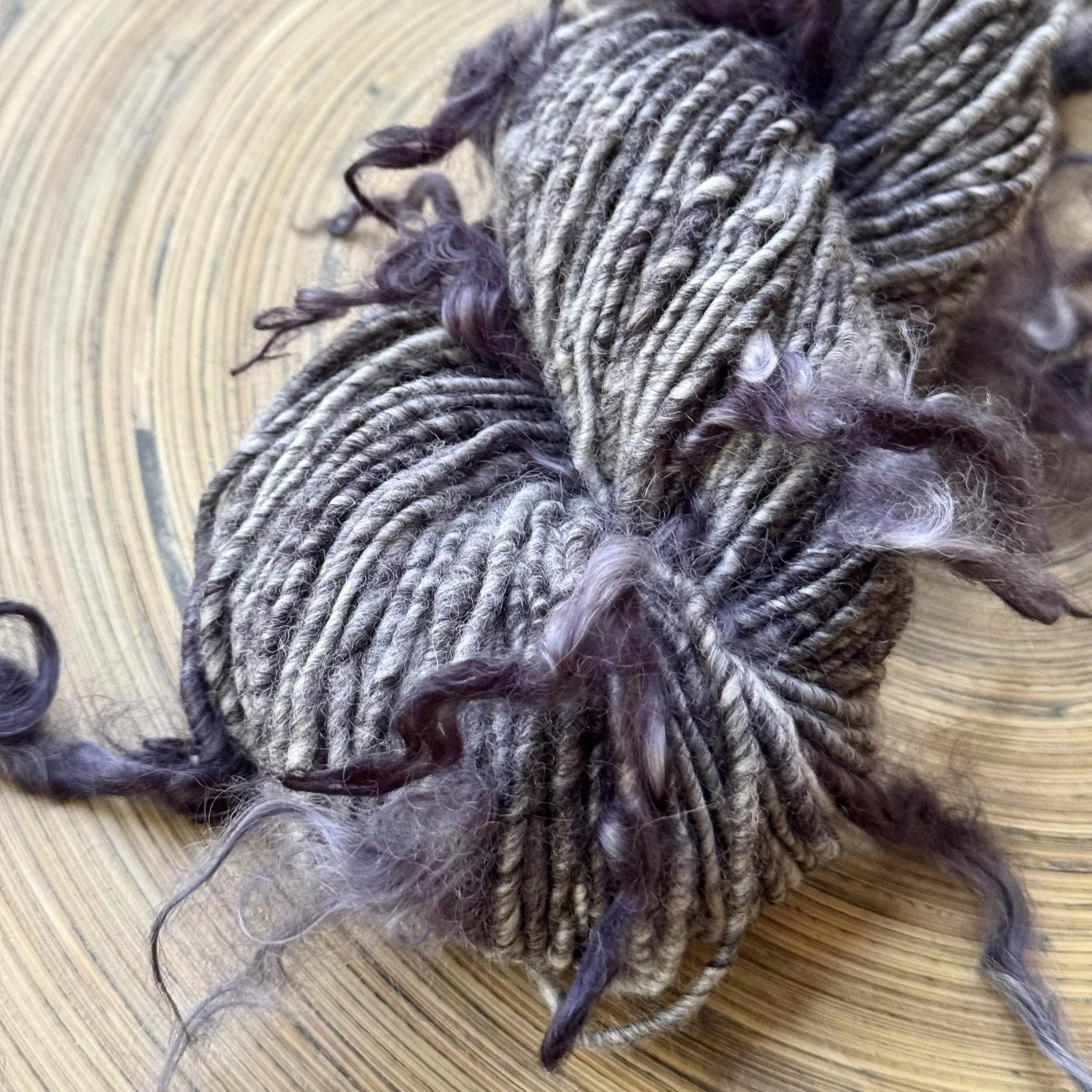 ‘Ash Leigh’ Handspun Art Yarn
