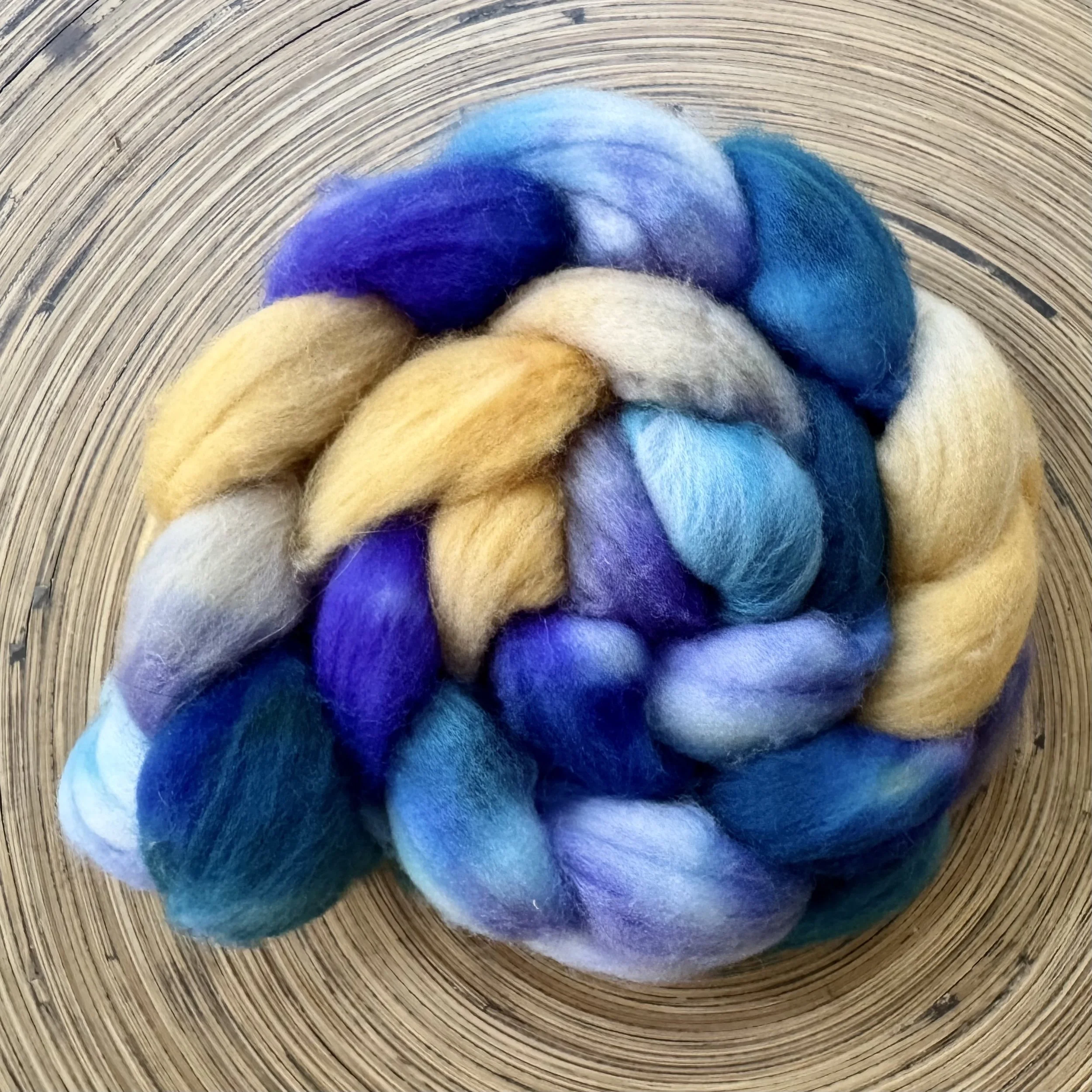 ‘Splashy Sasha’ SW Merino Dyed Top