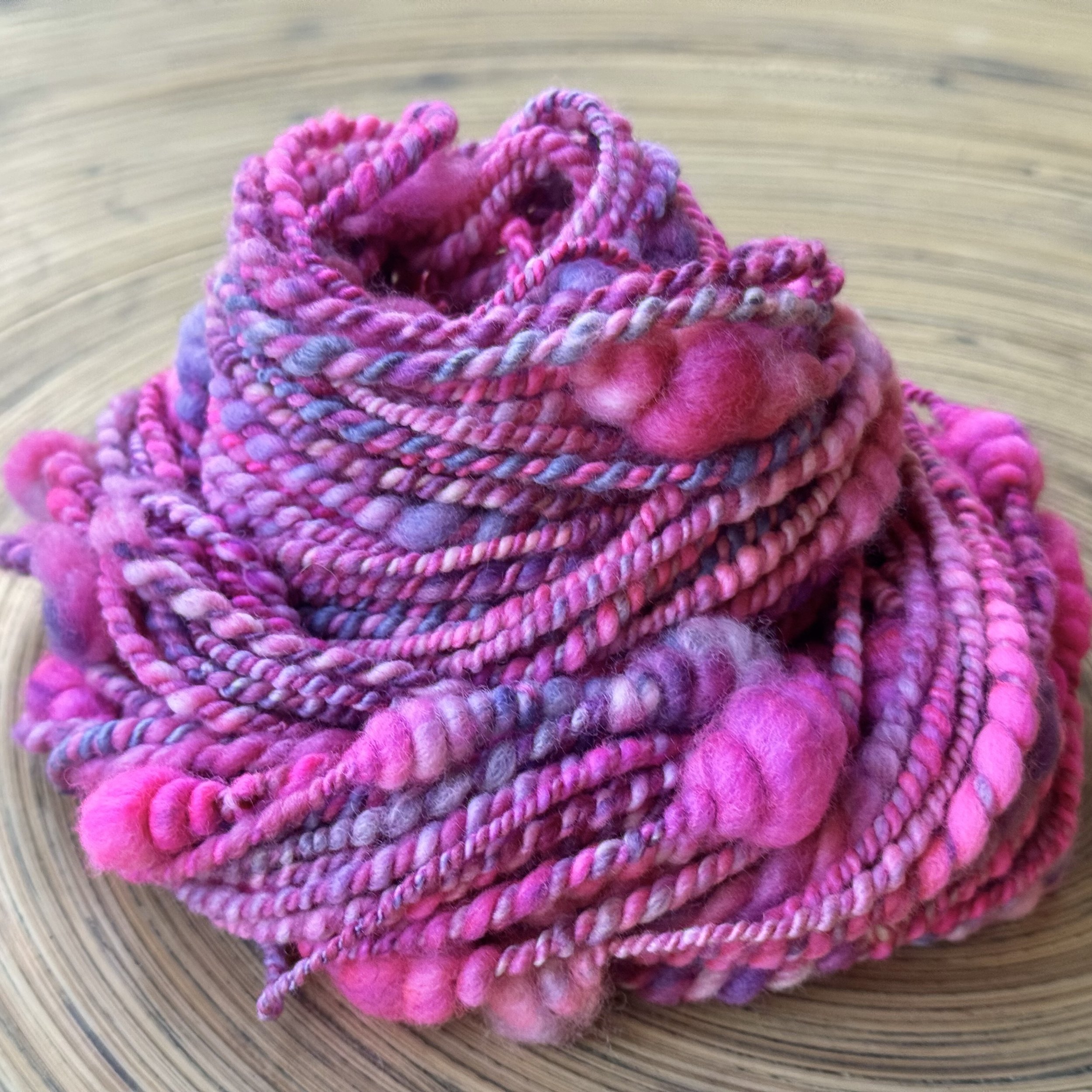 ‘Perky Penelope’ Handspun Art Yarn