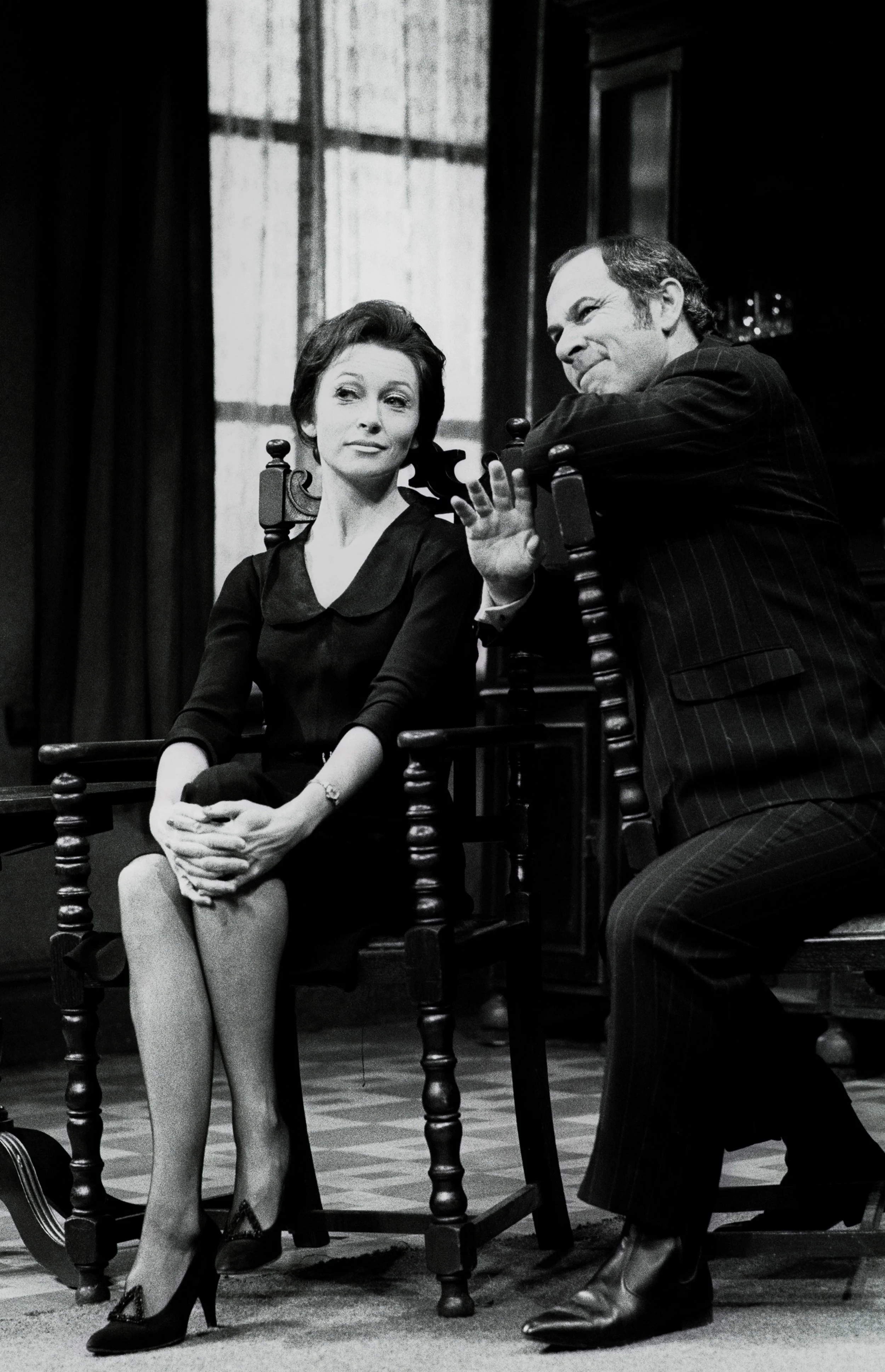 CHERIE LUNGHI & NICHOLAS WOODESON THE HOMECOMING COMEDY THEATRE, LONDON