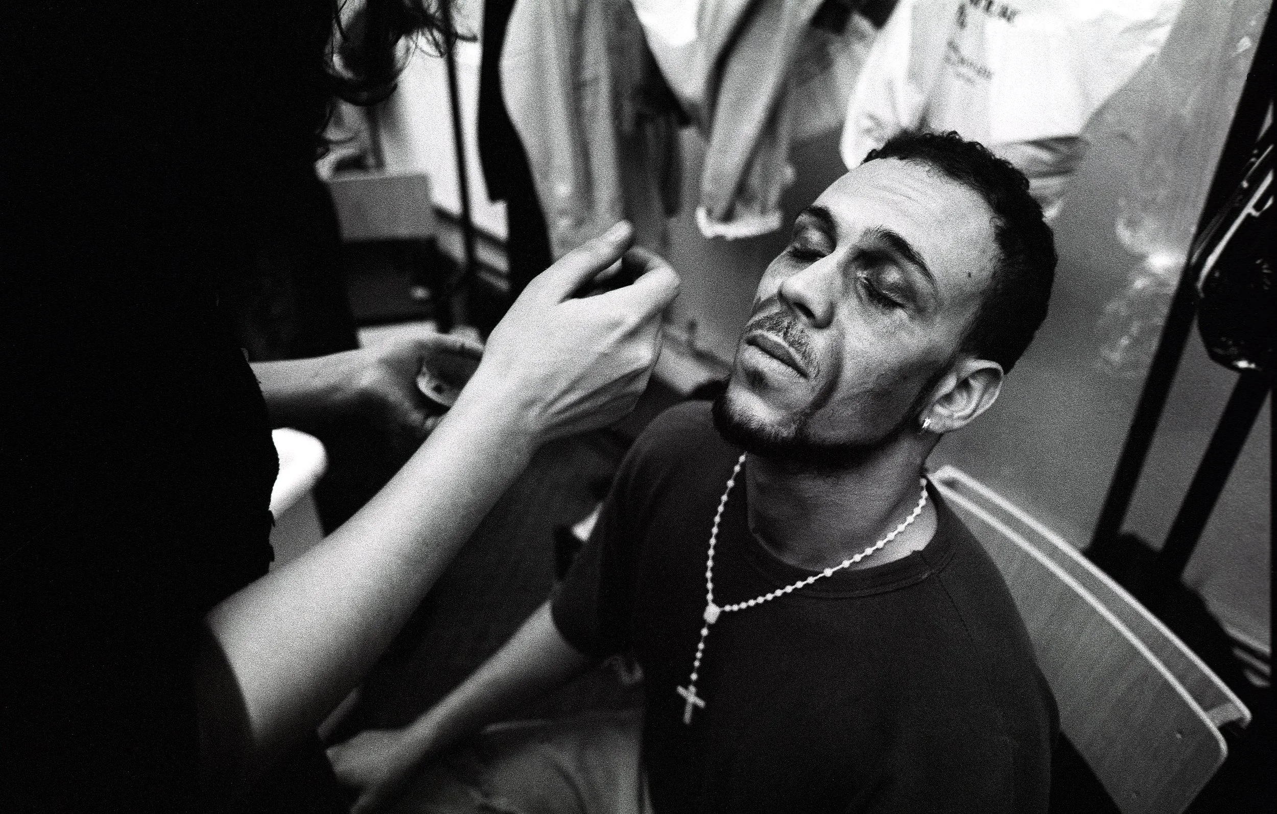BRIAN BEING MADE-UP