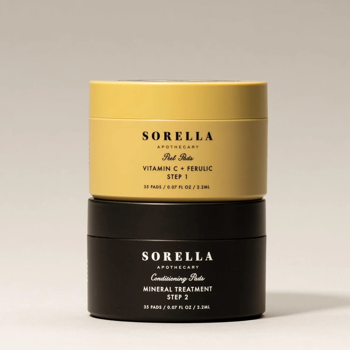 vitamin c + ferulic peel pads (for healthy aging) – sorella apothecary