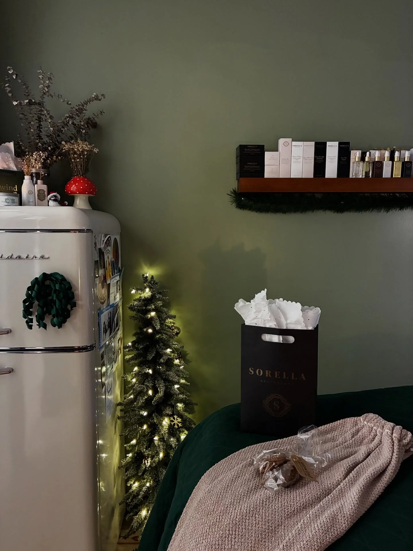 &lsquo;twas the night before christmas 🎄 

thank you for another beautiful year of glowing skin ✨

🫶🏻 your friendly neighborhood esthetician 

#christmas #facial #selfcare #stlouismo