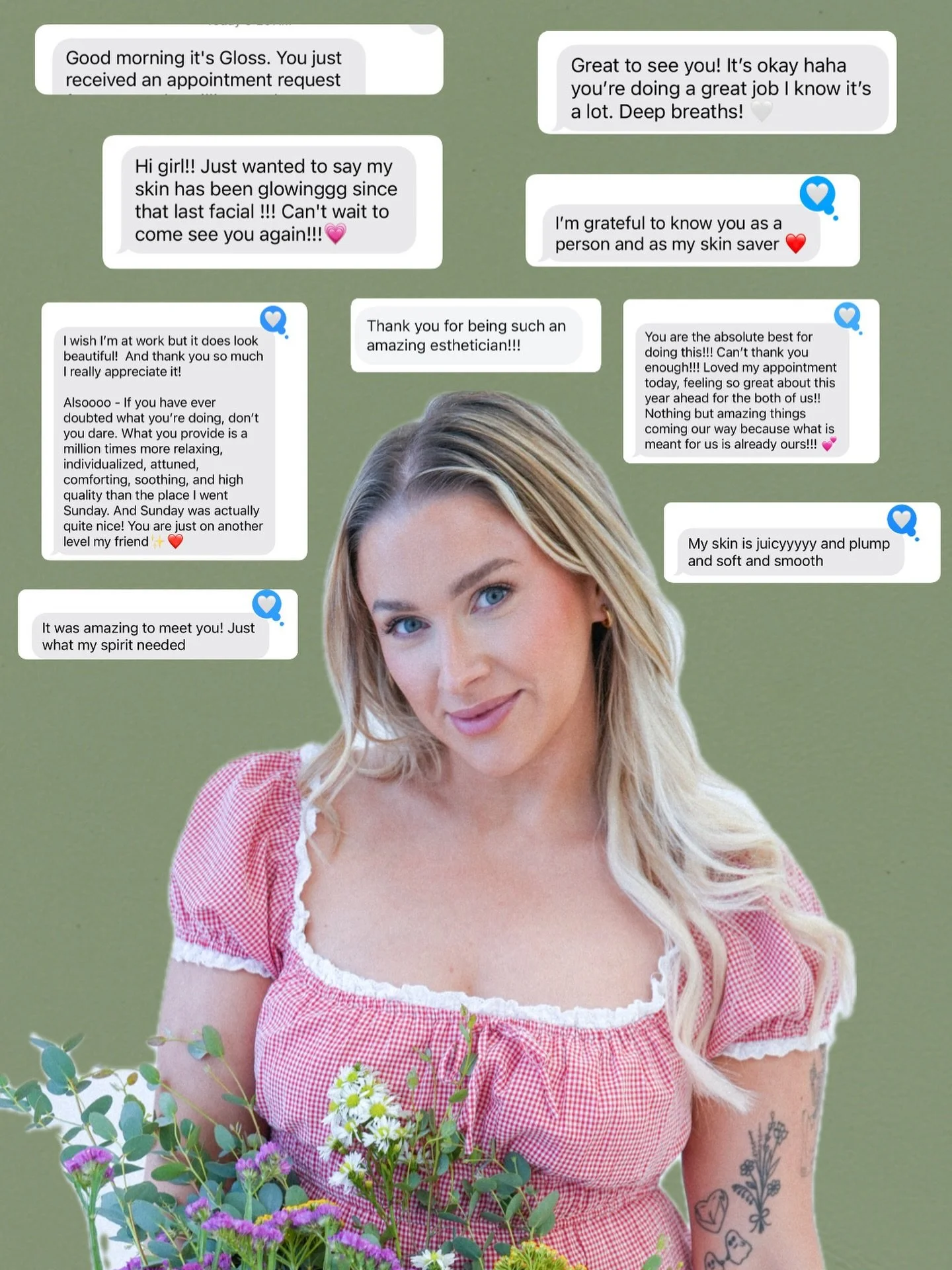 my favorite kind of messages 😇

#esthetician #stl #facial #spring