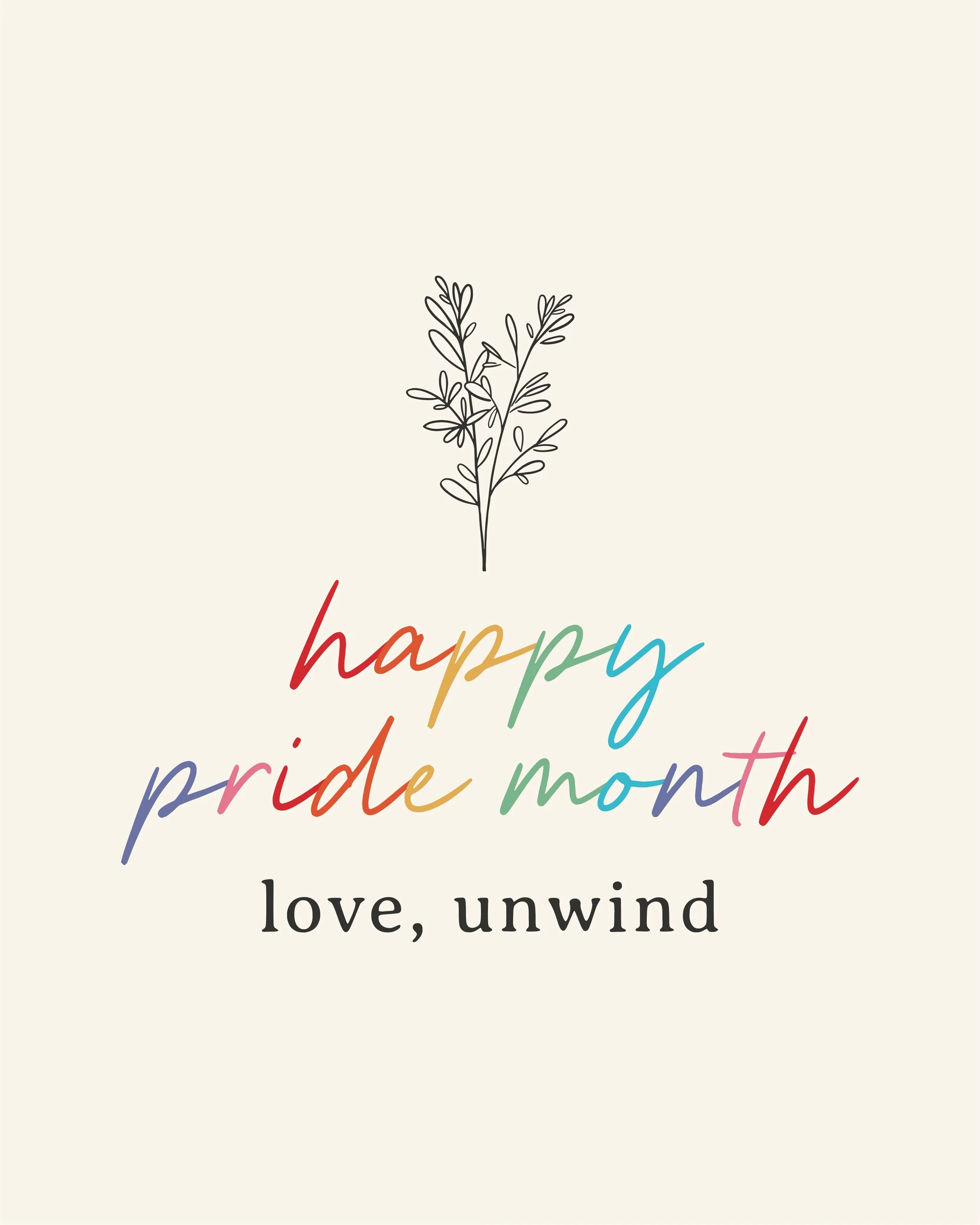 happy pride month from unwind microspa 🌈

i believe everyone deserves to feel confident, safe, valued, comfortable, beautiful, loved, and celebrated in their own skin. my treatment room is a safe space where you can show up exactly as you are and kn
